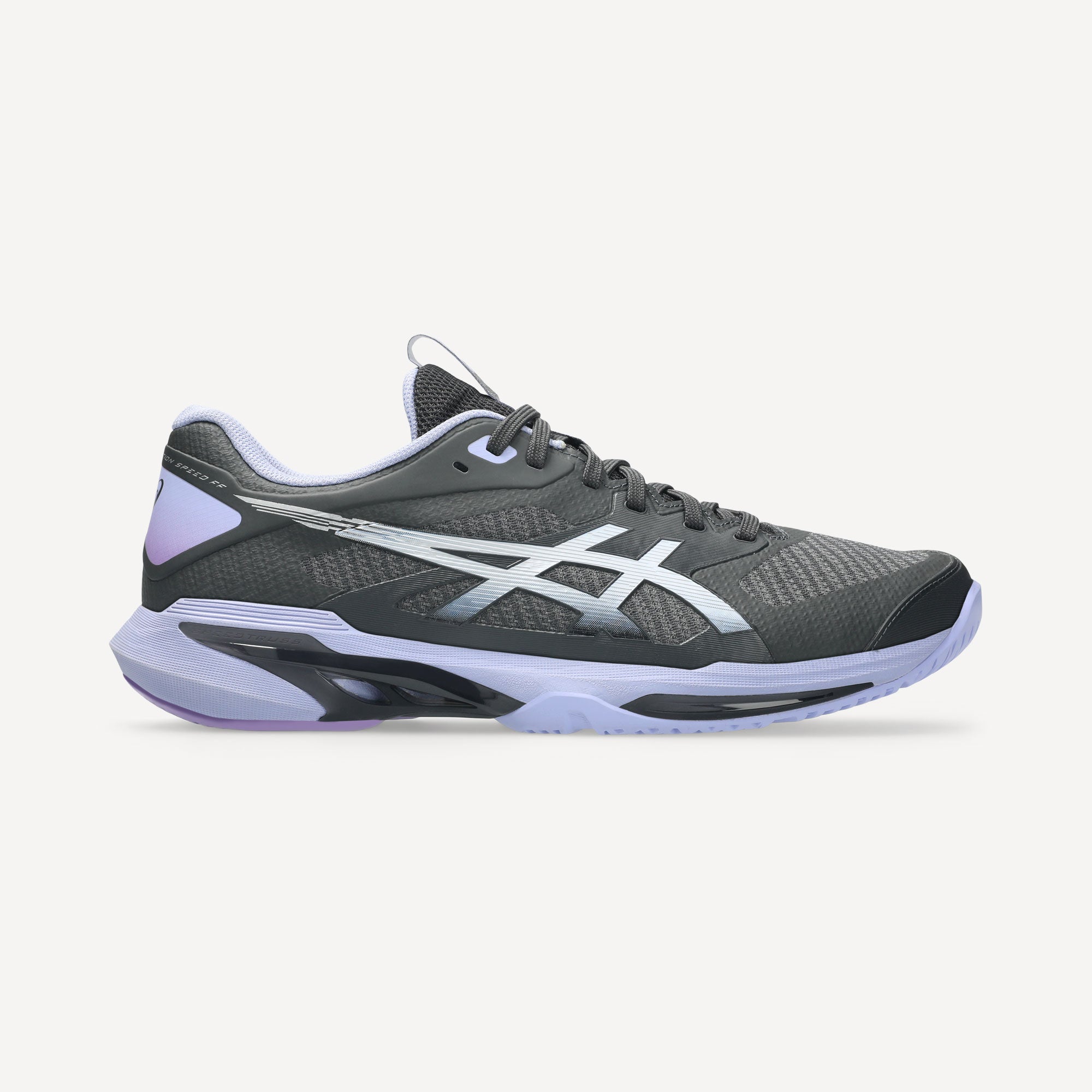 ASICS Solution Speed FF 4 Night Energy Men's Hard Court Tennis Shoes - Grey (1)