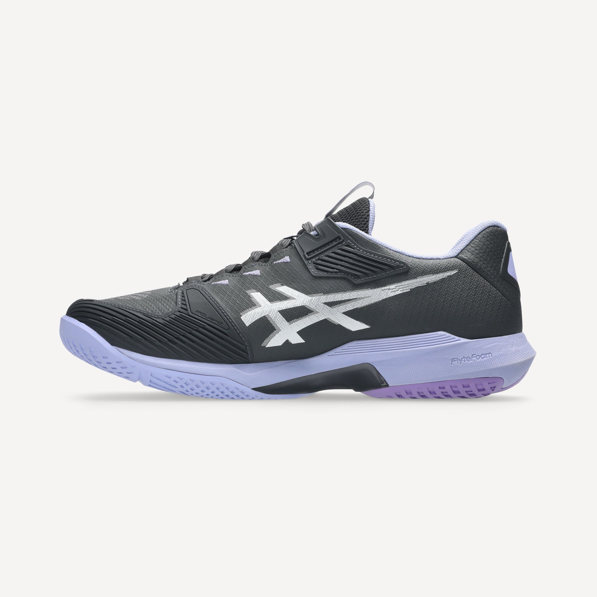ASICS Solution Speed FF 4 Night Energy Men's Hard Court Tennis Shoes - Grey (3)