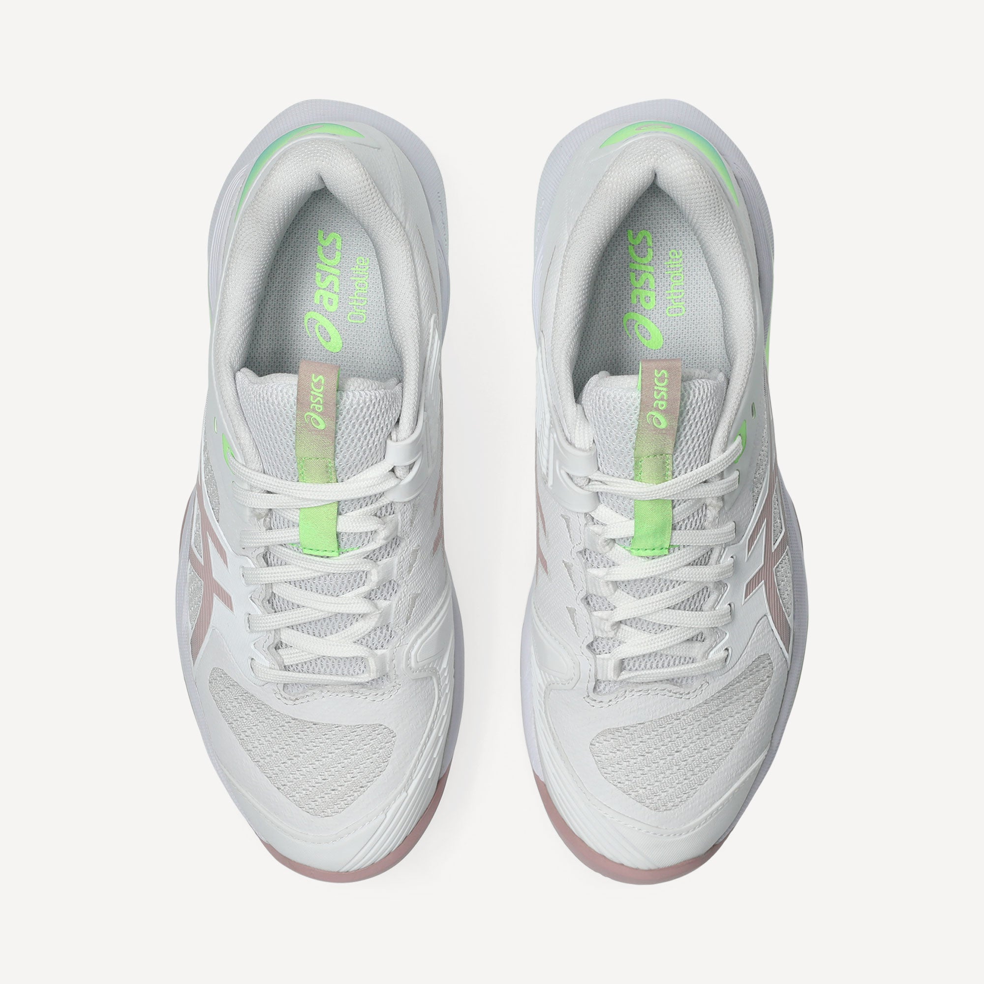 ASICS Solution Speed FF 4 Women's Clay Court Tennis Shoes - White (8)