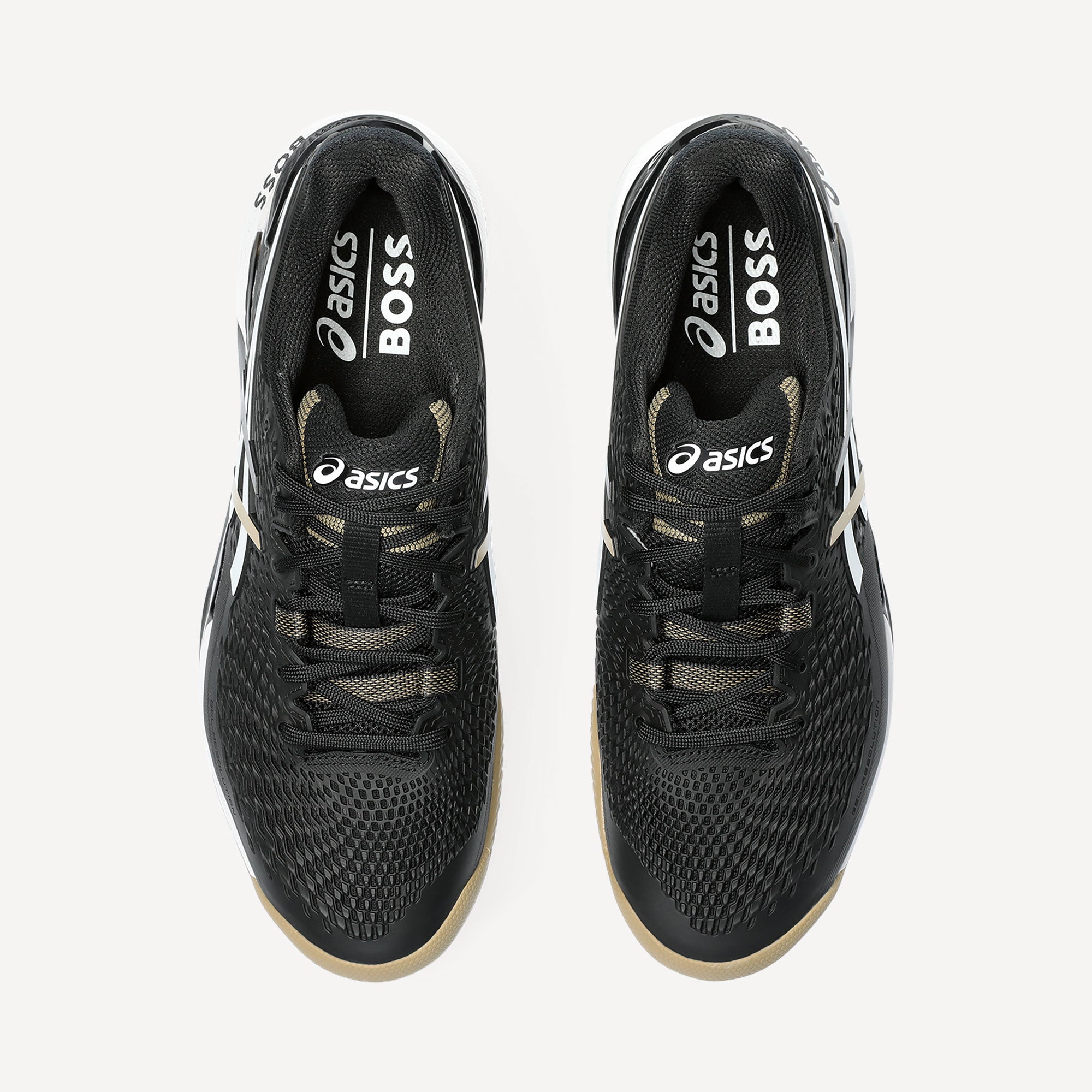 ASICS x BOSS Gel-Resolution 9 Men's Clay Court Tennis Shoes Black (7)