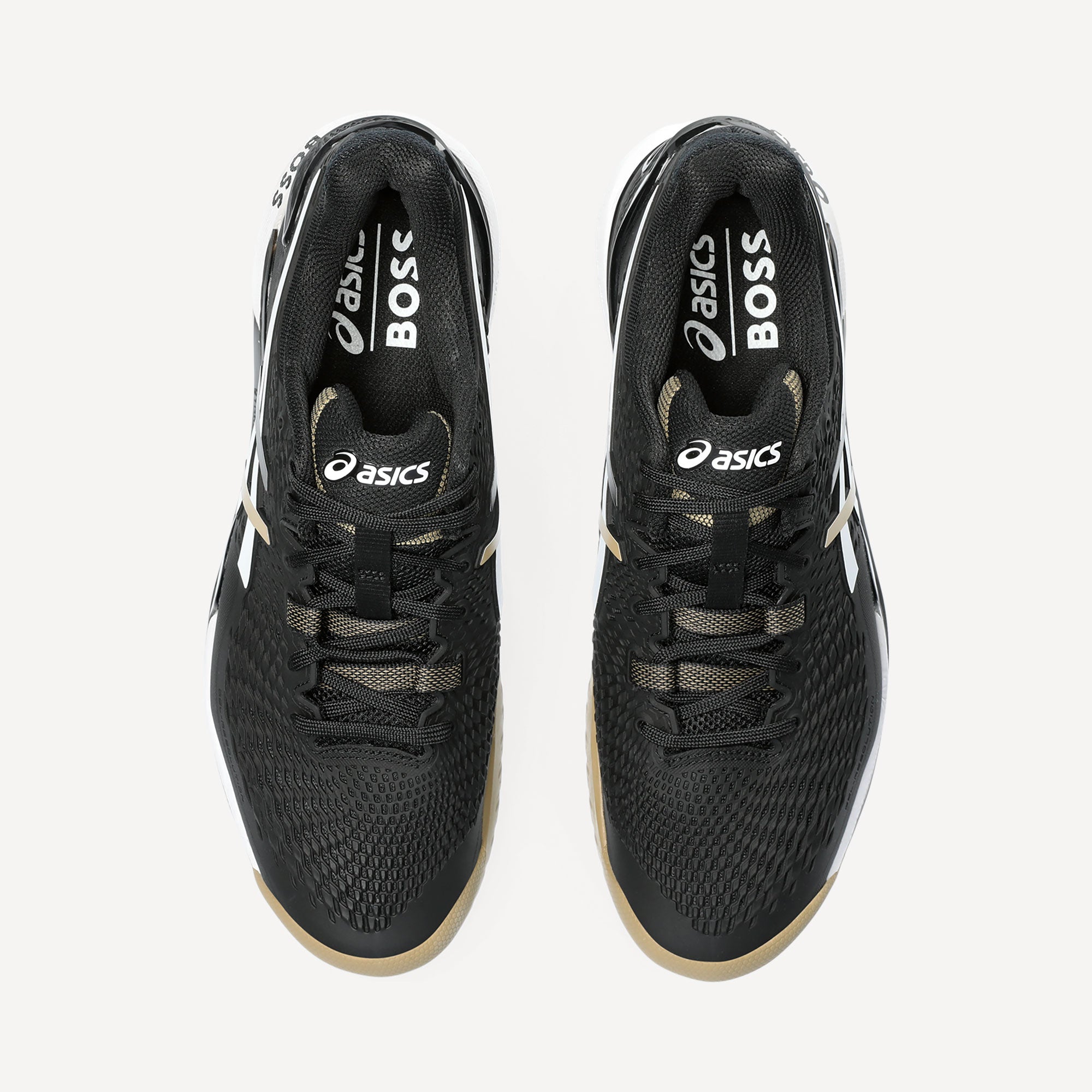 ASICS x BOSS Gel-Resolution 9 Men's Tennis Shoes - Black (7)