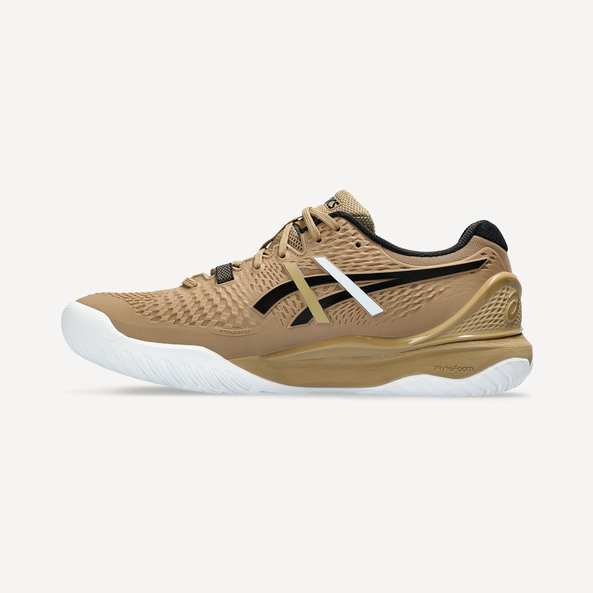 ASICS x BOSS Gel-Resolution 9 Men's Hard Court Tennis Shoes Brown (3)