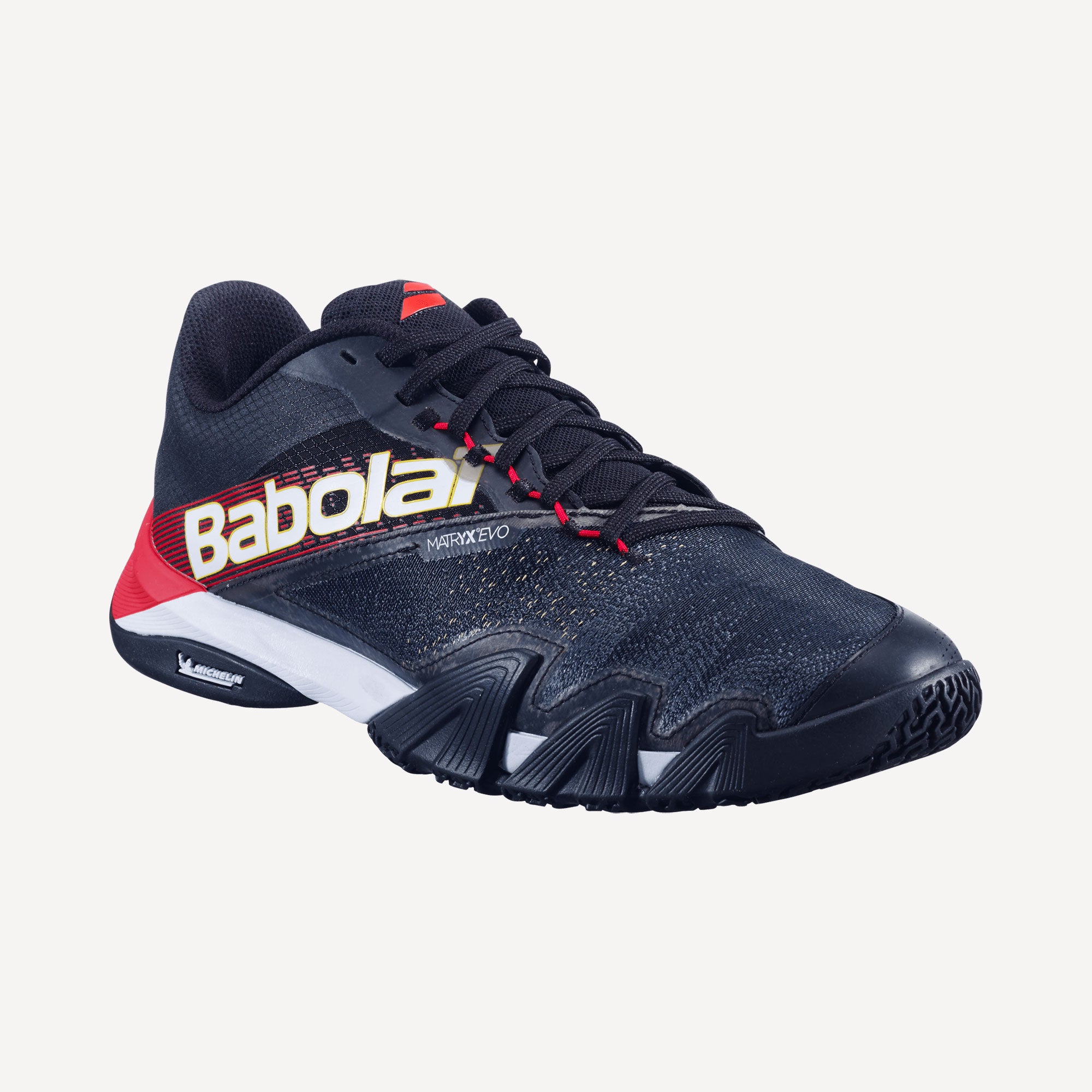 Babolat Jet Premura 2 Men's Padel Shoes - Black/Red (4)