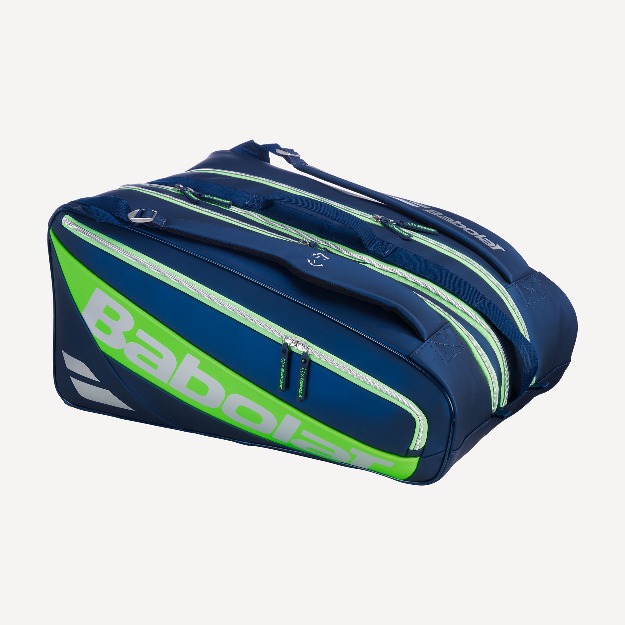 Babolat Pro Juan Lebron Racket Holder Padel Bag - Blue/Green (1)