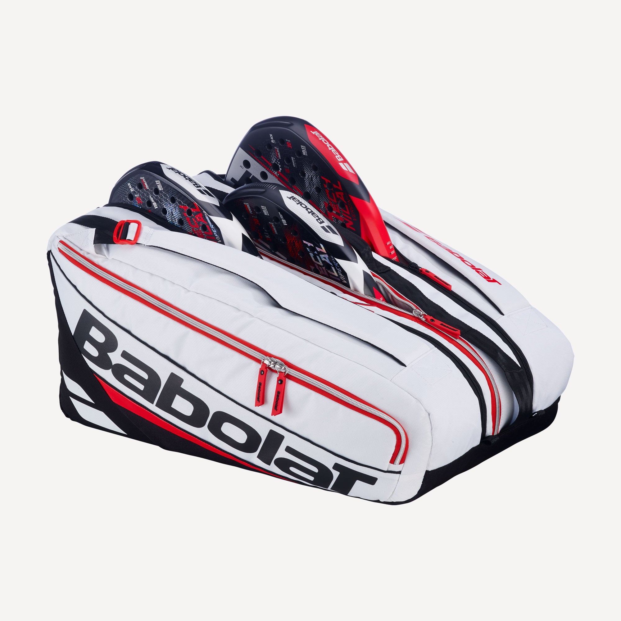 Babolat Pro Technical Racket Holder Padel Bag - White (4)