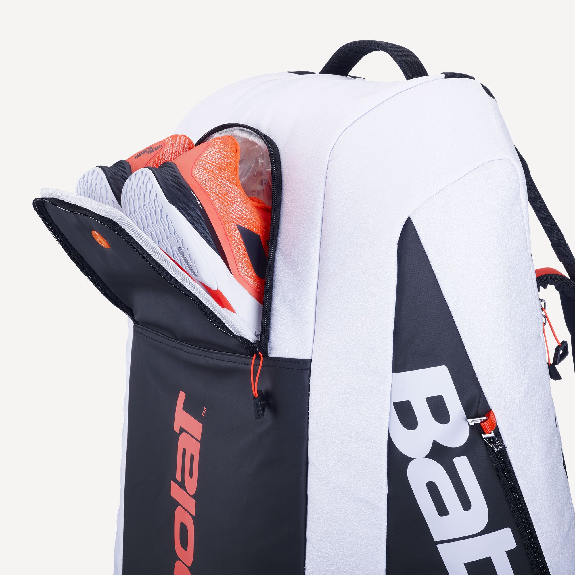 Babolat Pure Strike 12 Racket 4th Gen Tennis Bag - White (3)