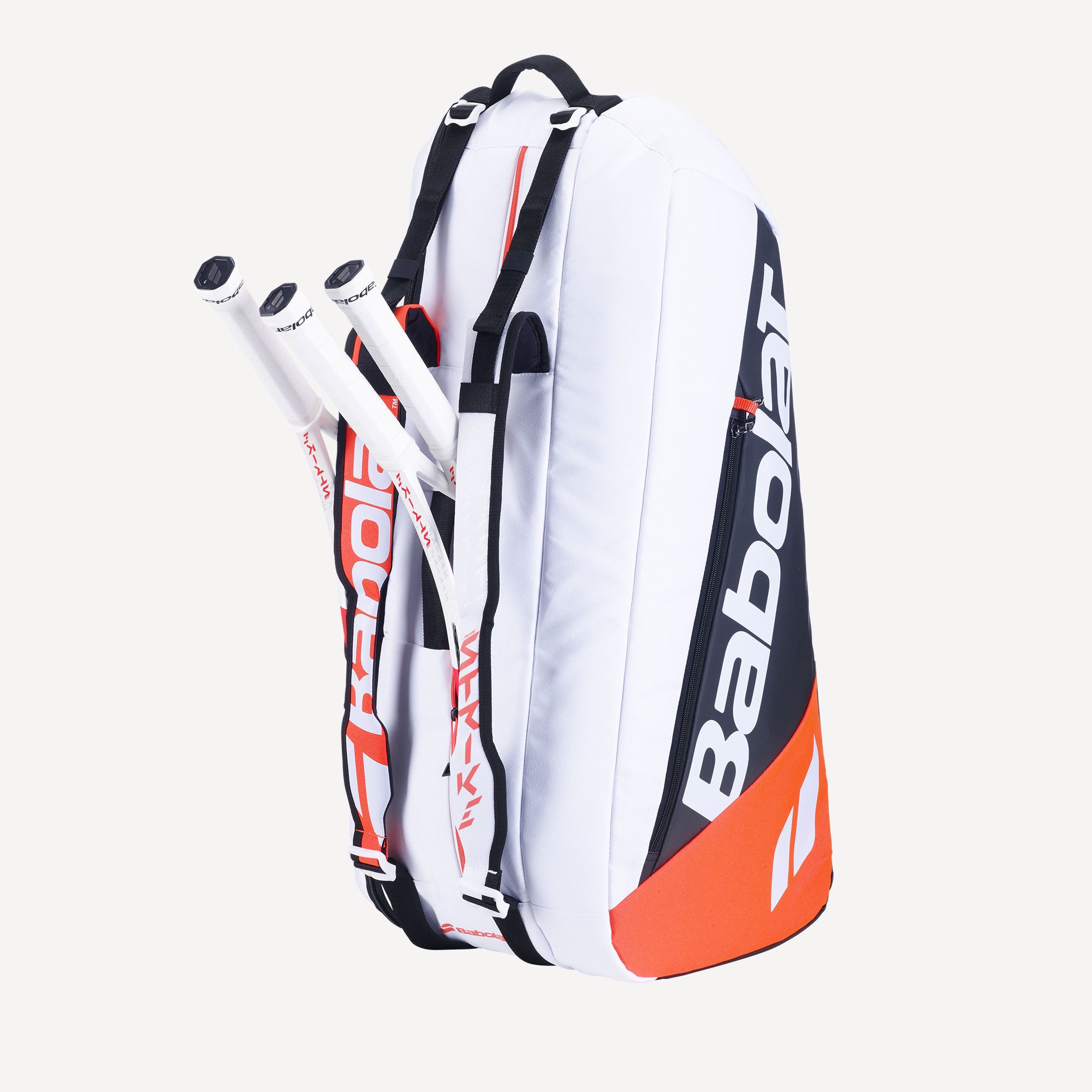 Babolat Pure Strike 6 Racket 4th Gen Tennis Bag - White (4)