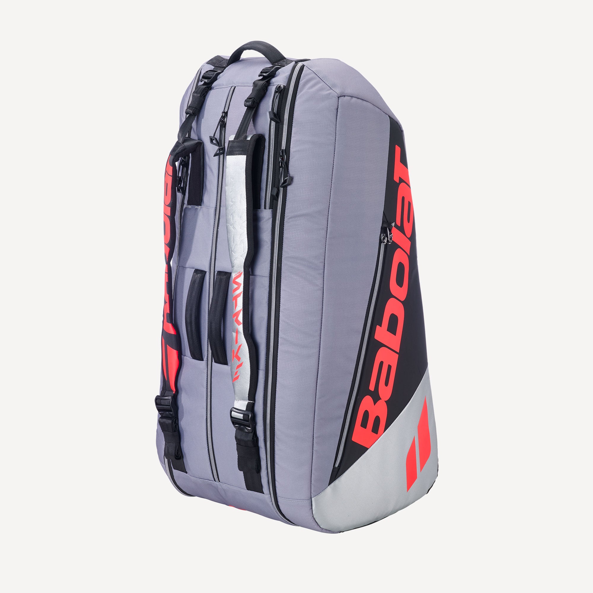 Babolat Pure Strike 9 Racket Carbon Grey Tennis Bag - Grey (1)