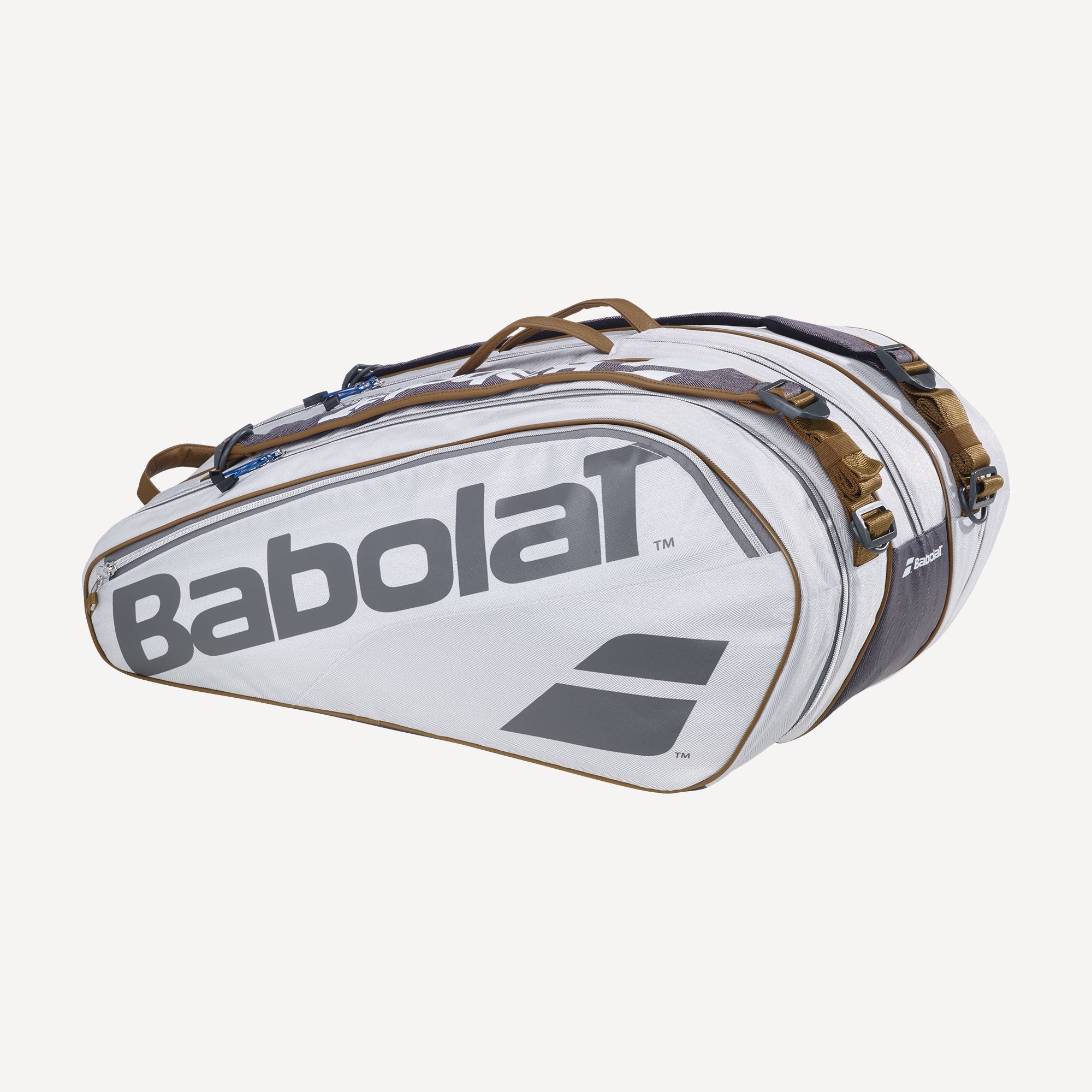 Babolat Pure Wimbledon 9 Racket Tennis Bag - White (2)