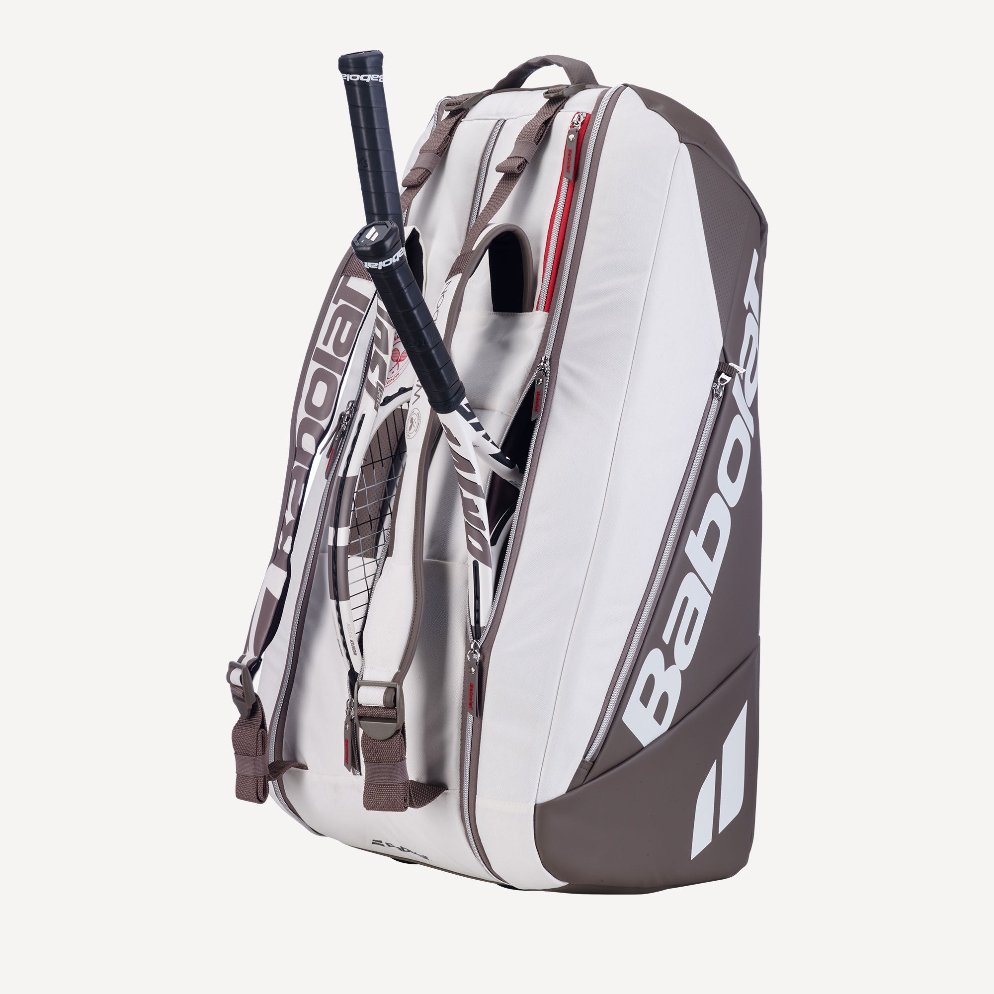 Babolat Pure Wimbledon 9 Racket Tennis Bag - White (4)