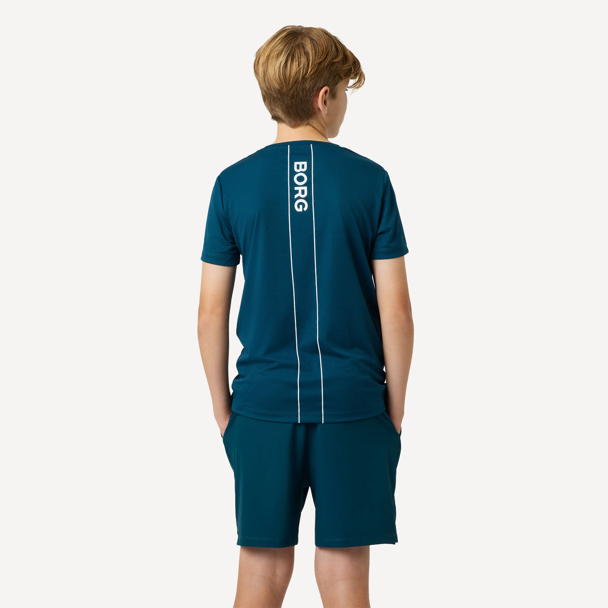 Björn Borg Ace Boys' Light Tennis Shirt - Green (2)