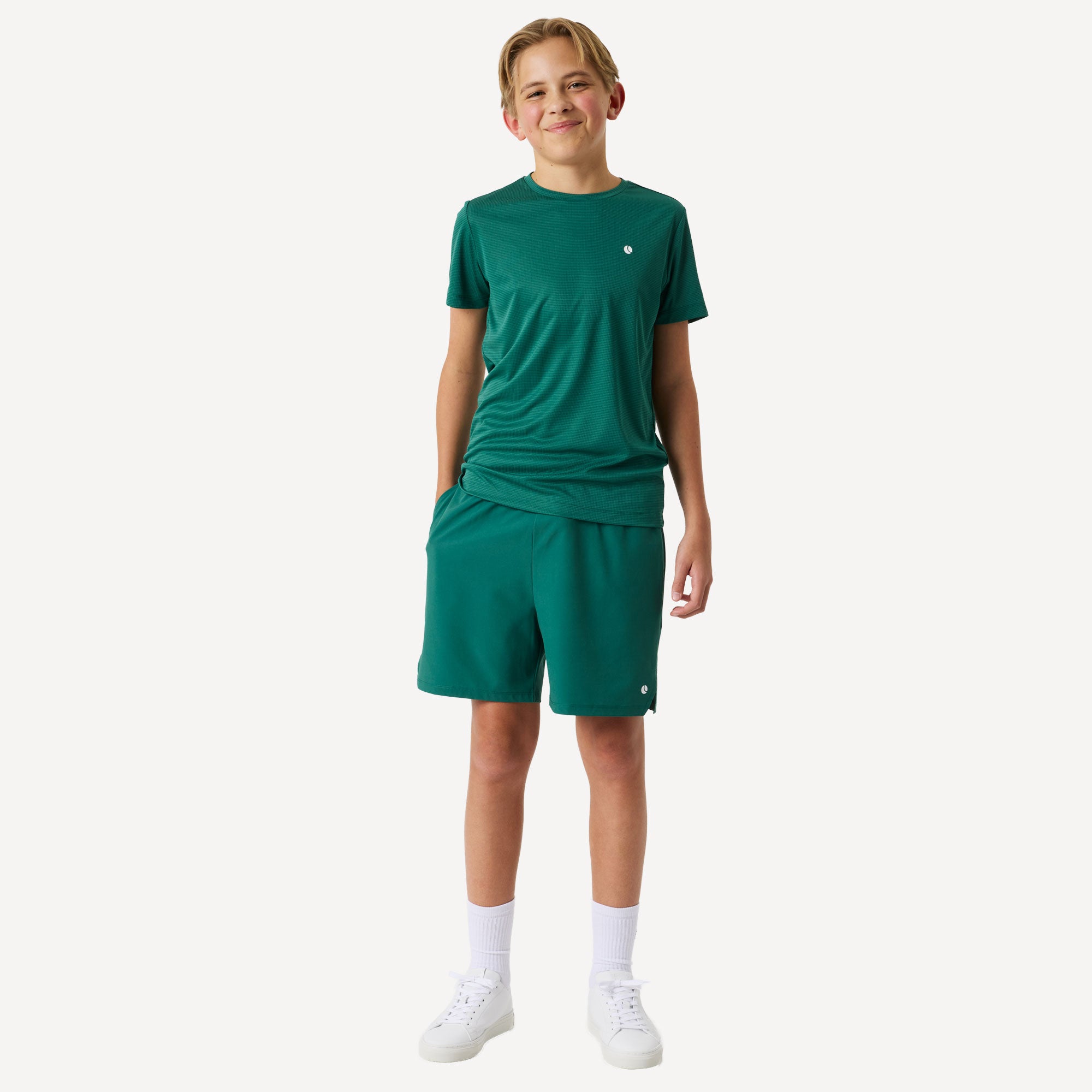 Björn Borg Ace Boys' Light Tennis Shirt - Green (3)