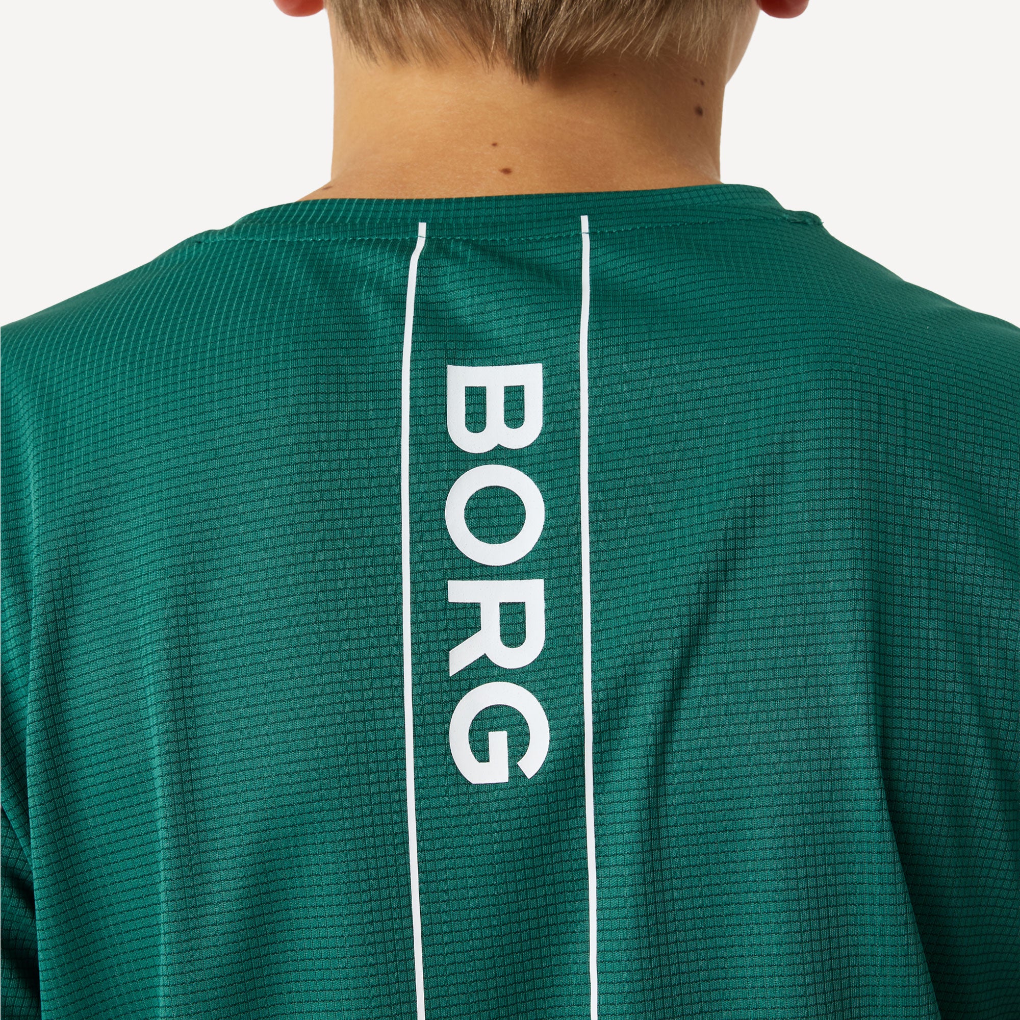 Björn Borg Ace Boys' Light Tennis Shirt - Green (4)