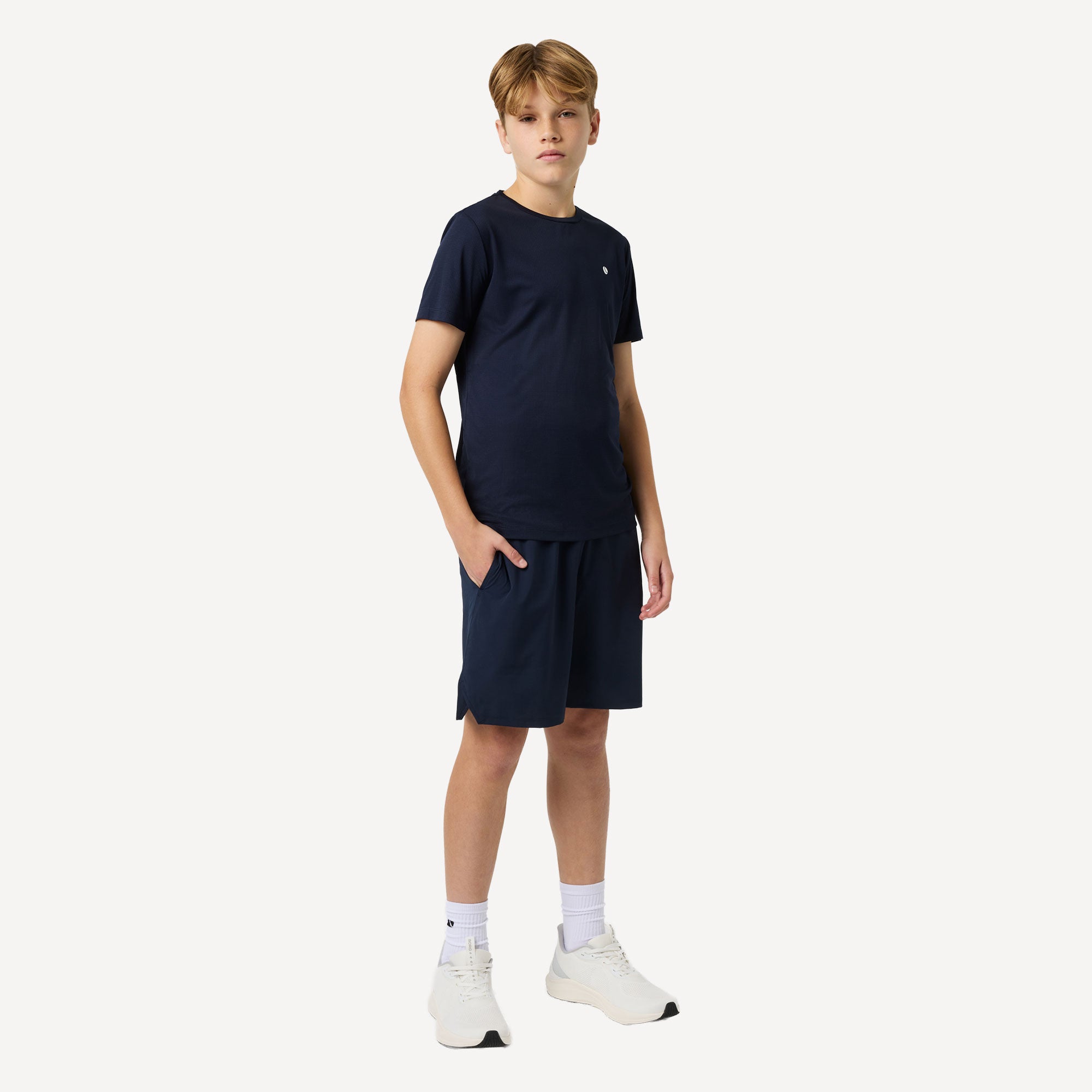 Björn Borg Ace Boys' Light Tennis Shirt - Dark Blue (3)