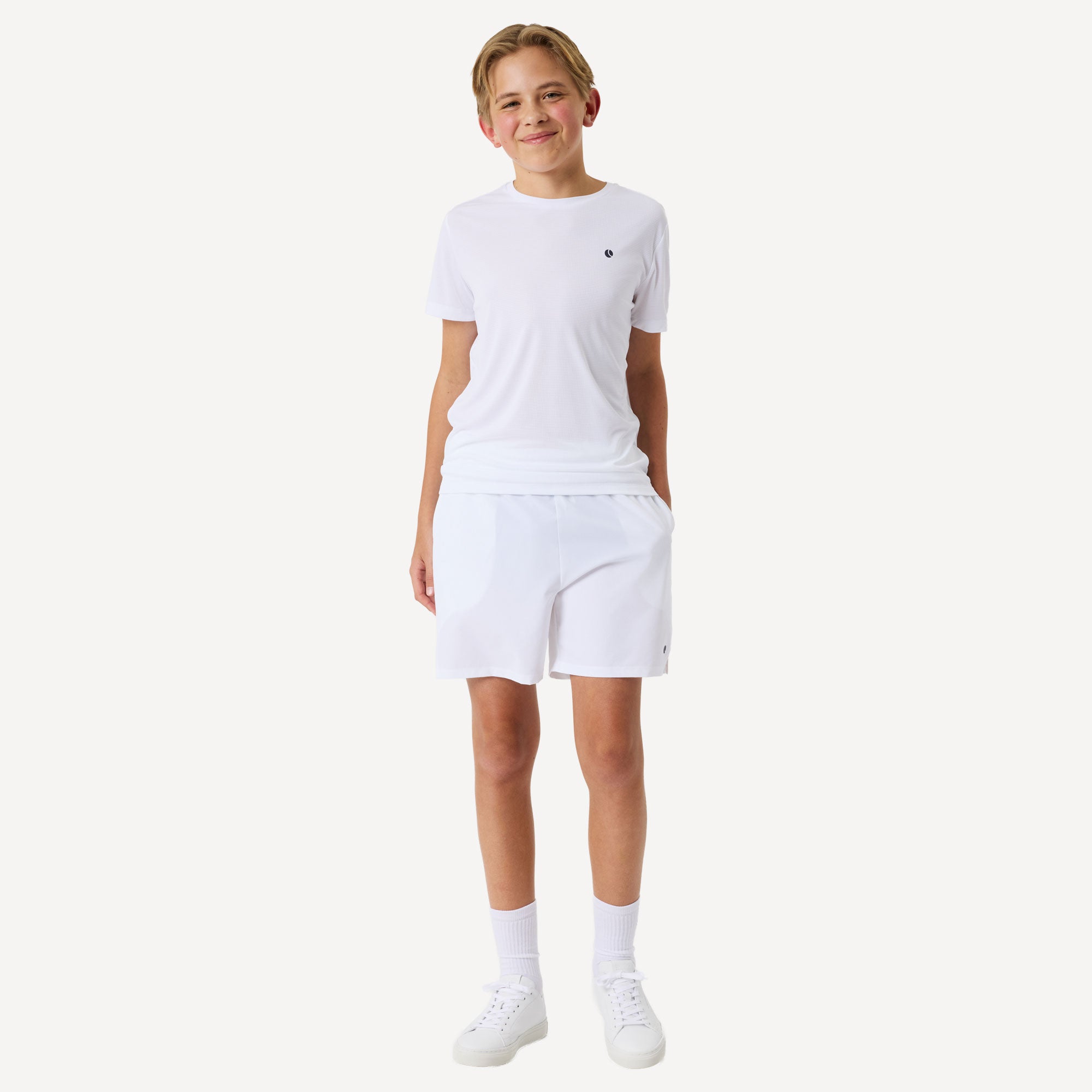 Björn Borg Ace Boys' Light Tennis Shirt - White (3)