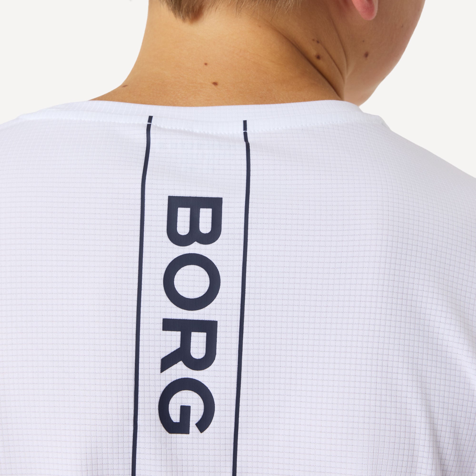 Björn Borg Ace Boys' Light Tennis Shirt - White (4)
