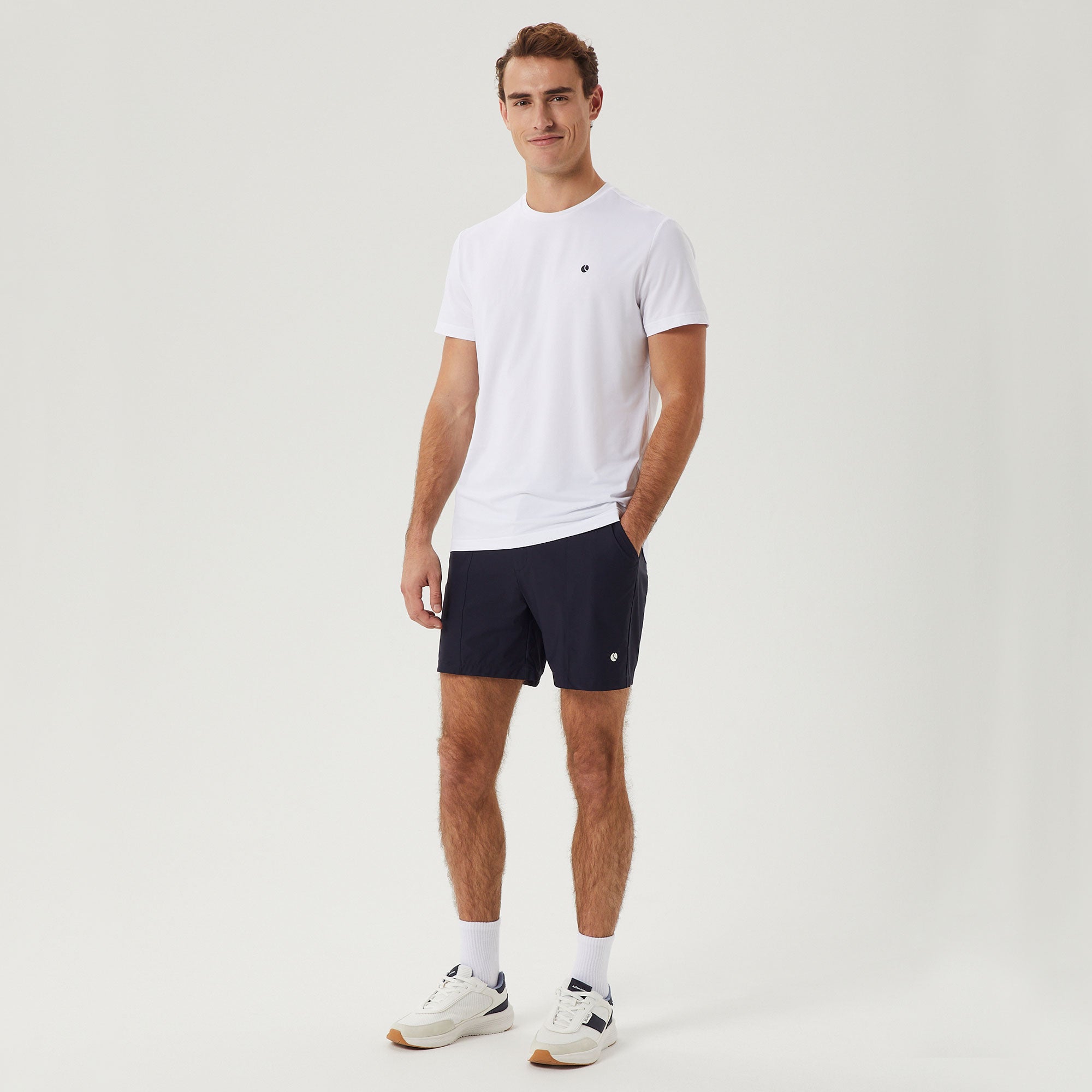 Björn Borg Ace Men's 7-Inch Tennis Shorts - Dark Blue (3)