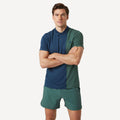 Björn Borg Ace Men's Block Tennis Polo - Blue (1)