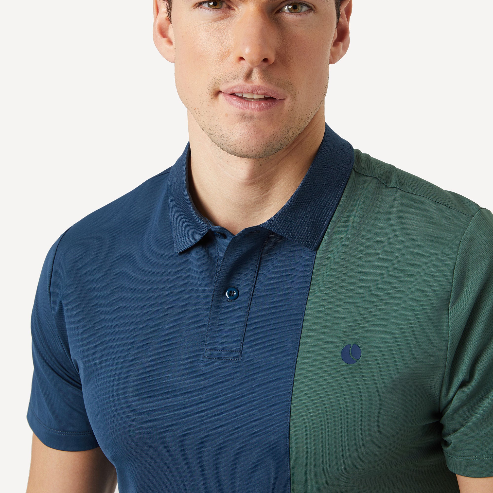 Björn Borg Ace Men's Block Tennis Polo - Blue (5)