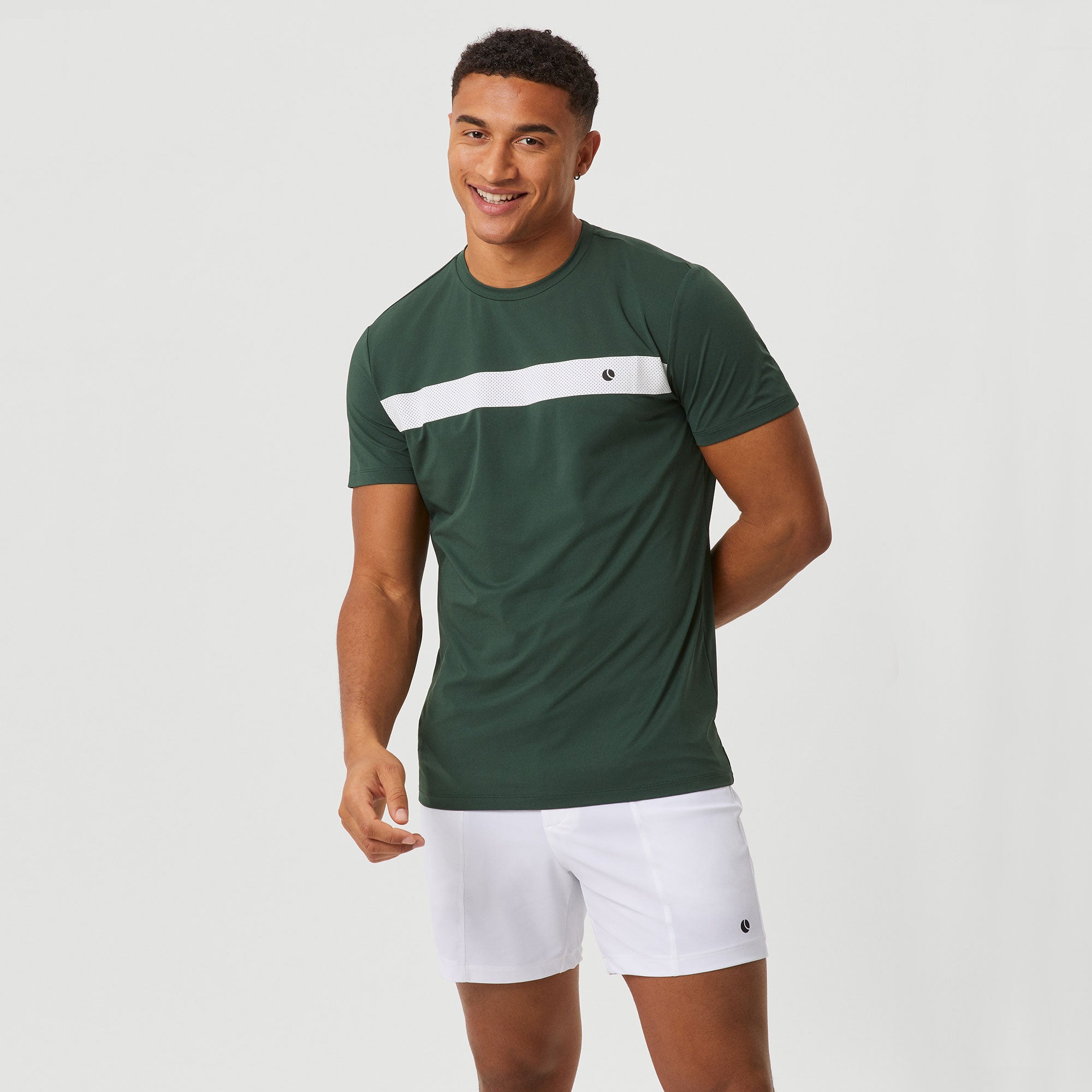 Björn Borg Ace Men's Light Tennis Shirt - Green (1)