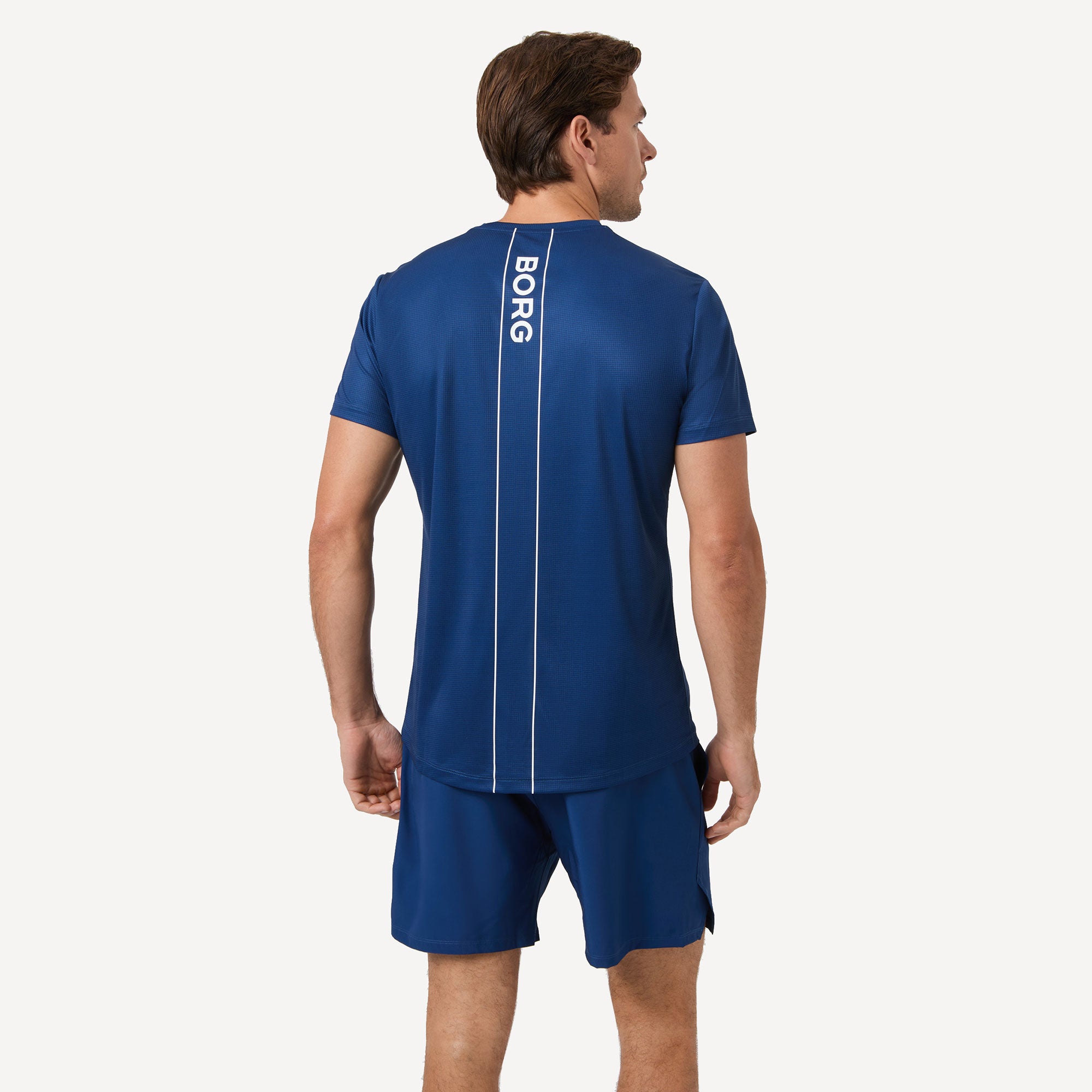 Björn Borg Ace Men's Light Tennis Shirt - Blue (2)
