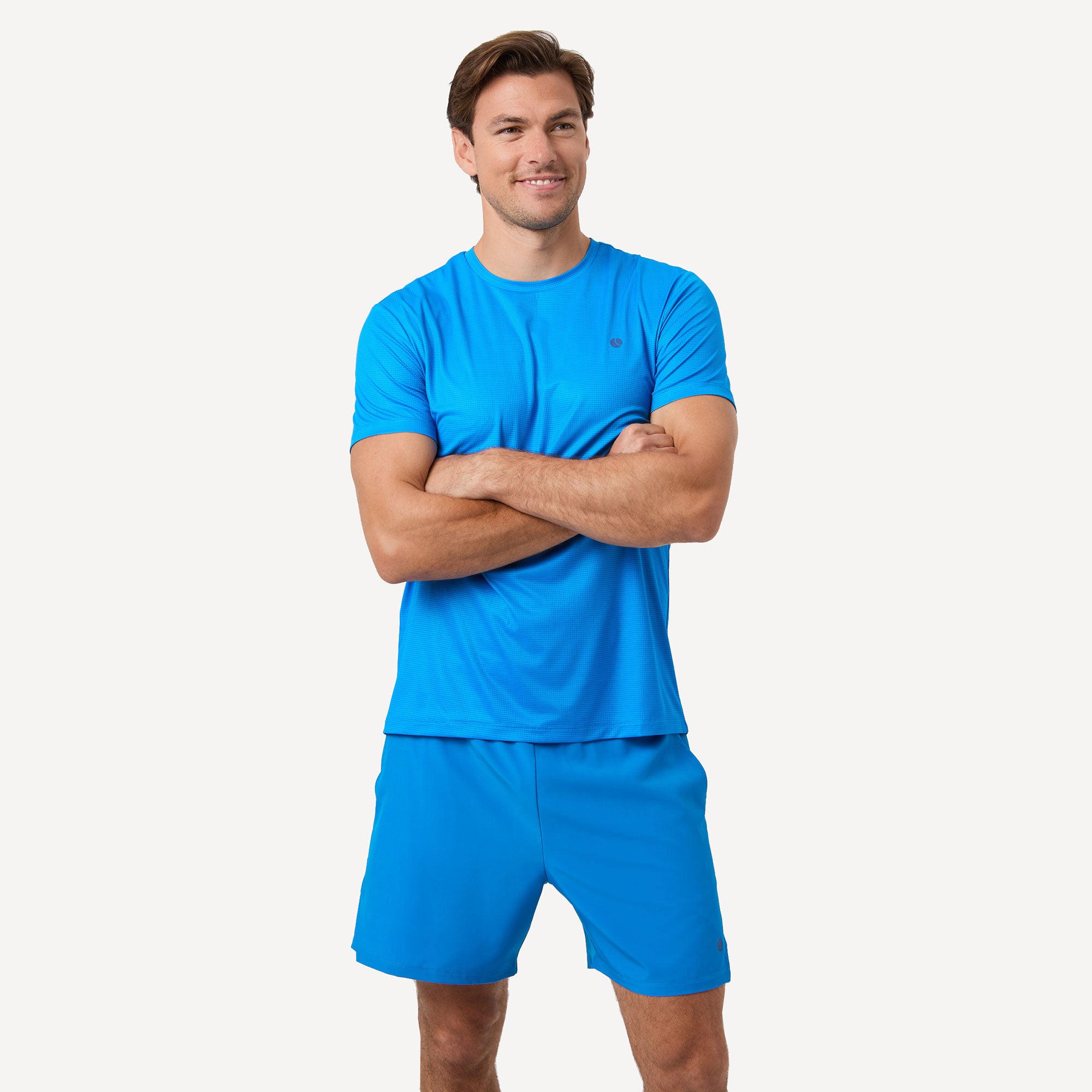 Björn Borg Ace Men's Light Tennis Shirt - Blue (1)