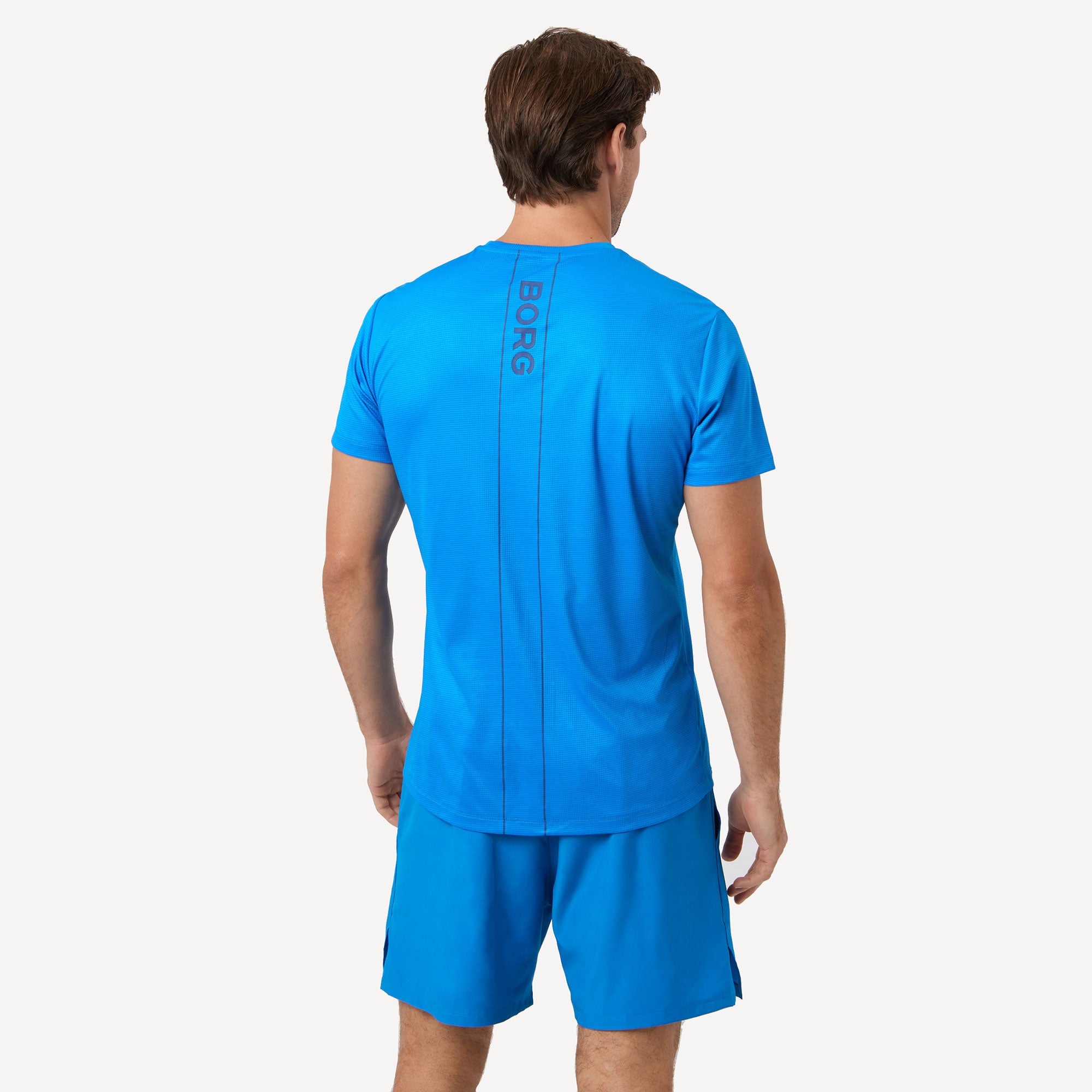 Björn Borg Ace Men's Light Tennis Shirt - Blue (2)