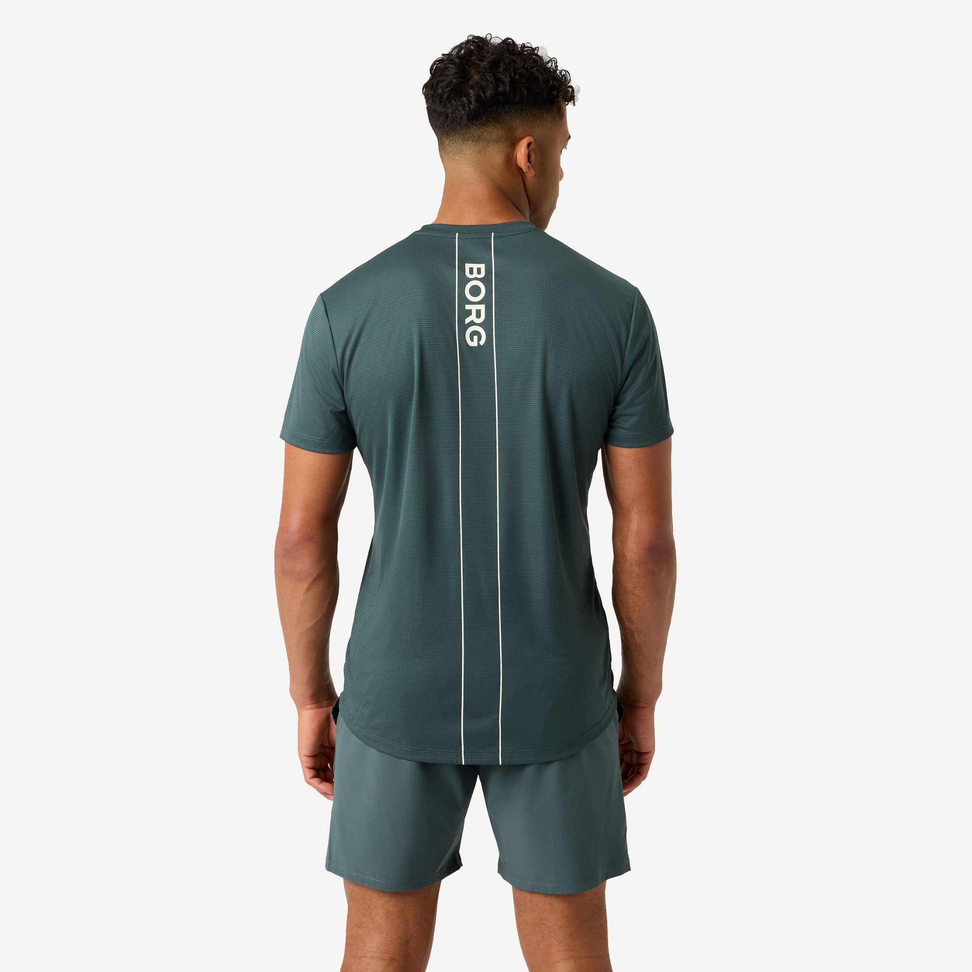 Björn Borg Ace Men's Light Tennis Shirt - Green (2)