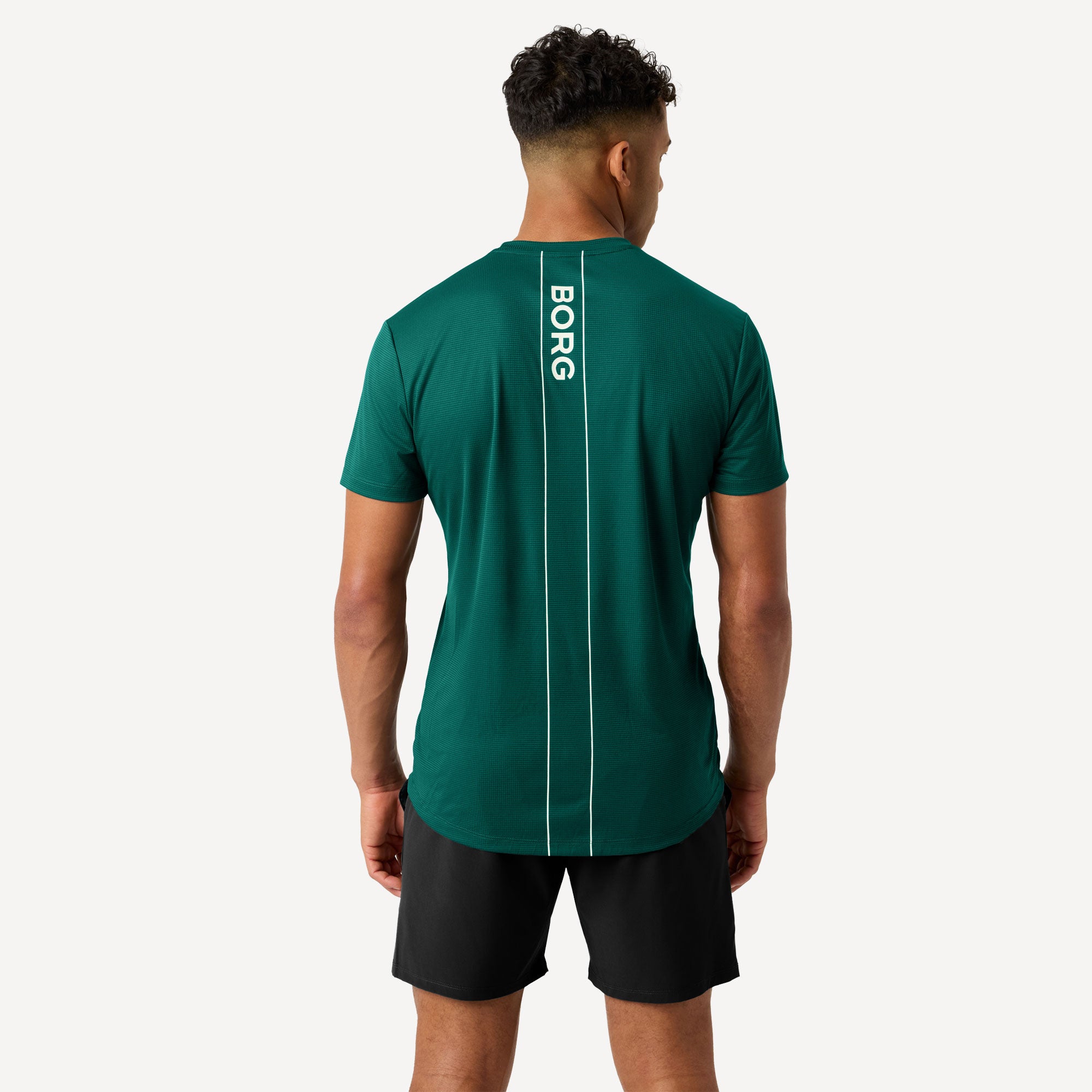Björn Borg Ace Men's Light Tennis Shirt - Green (2)