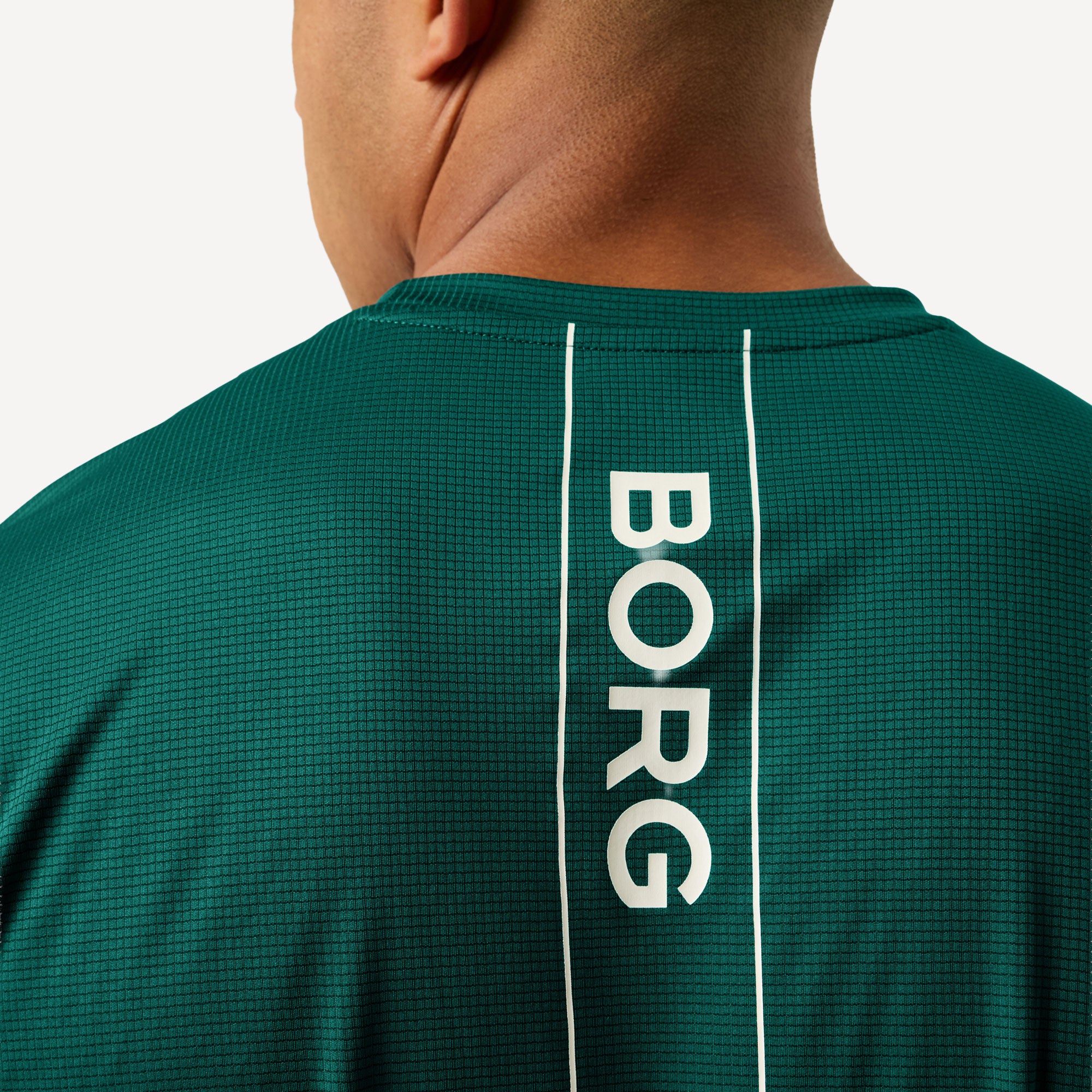 Björn Borg Ace Men's Light Tennis Shirt - Green (4)