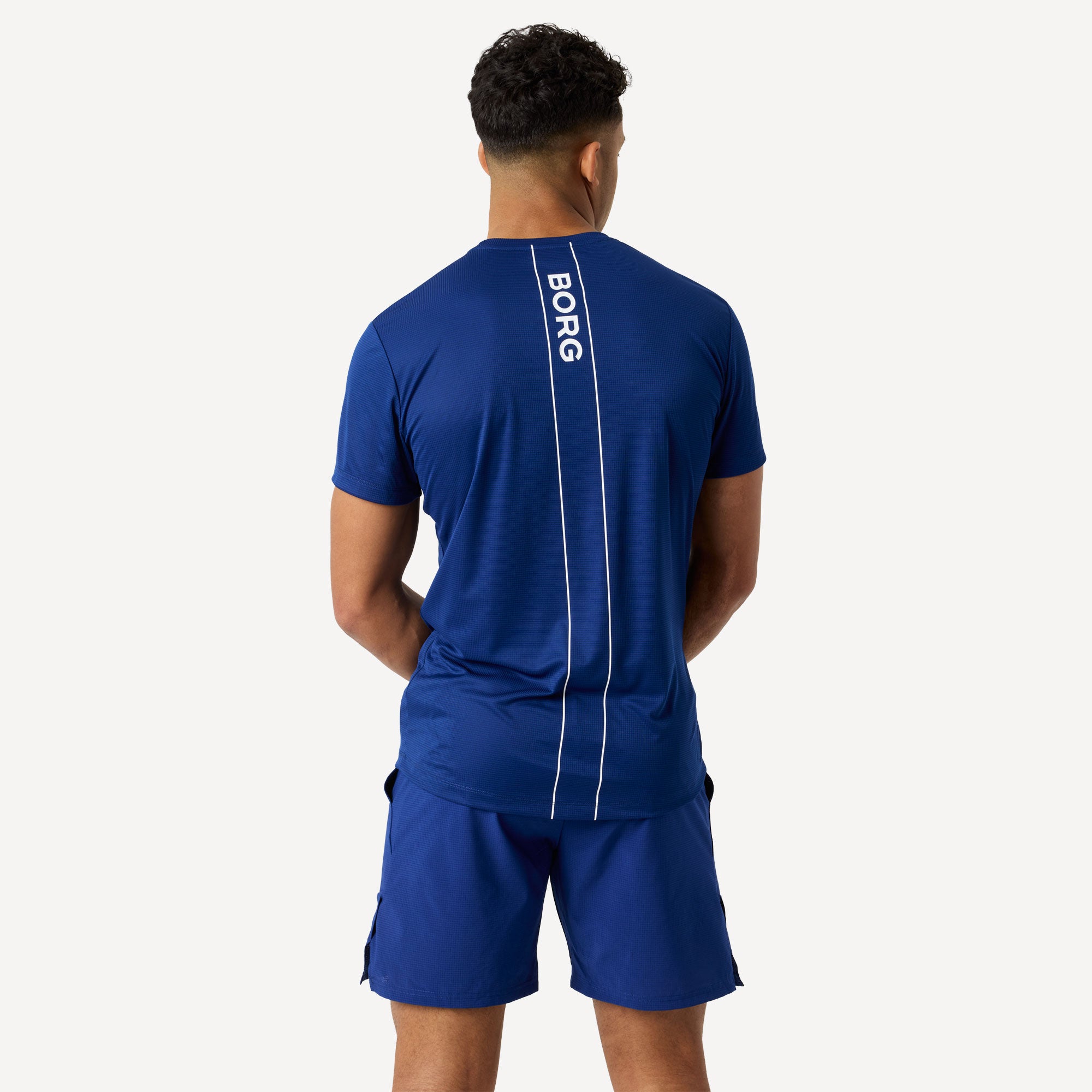 Björn Borg Ace Men's Light Tennis Shirt - Blue (2)