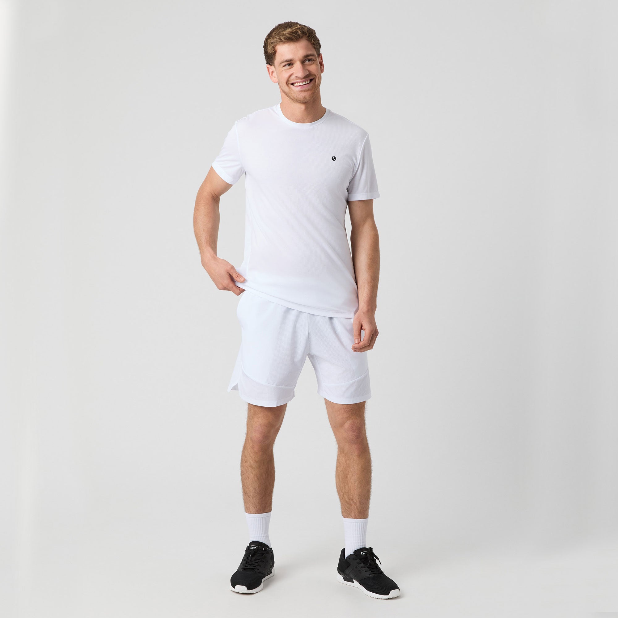 Björn Borg Ace Men's Light Tennis Shirt - White (3)