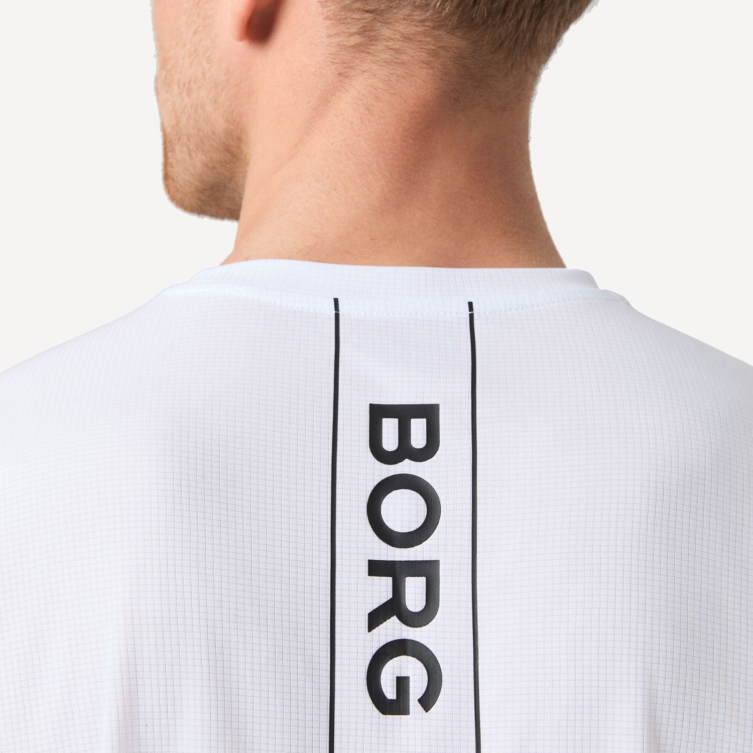 Björn Borg Ace Men's Light Tennis Shirt - White (4)