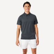 Björn Borg Ace Men's Mesh Panel Tennis Polo - Grey (1)