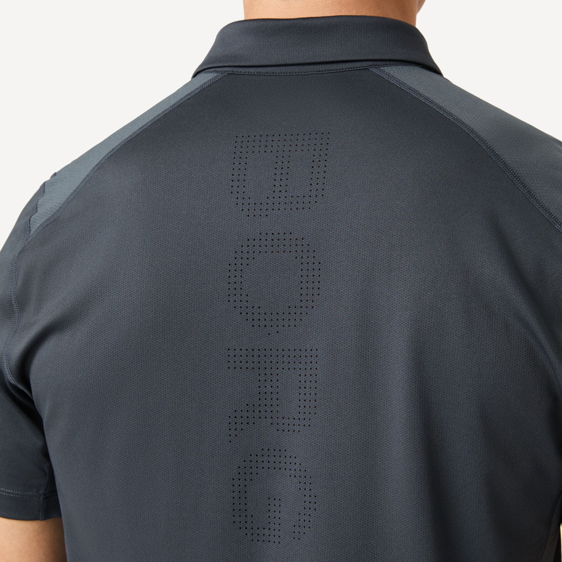 Björn Borg Ace Men's Mesh Panel Tennis Polo - Grey (6)