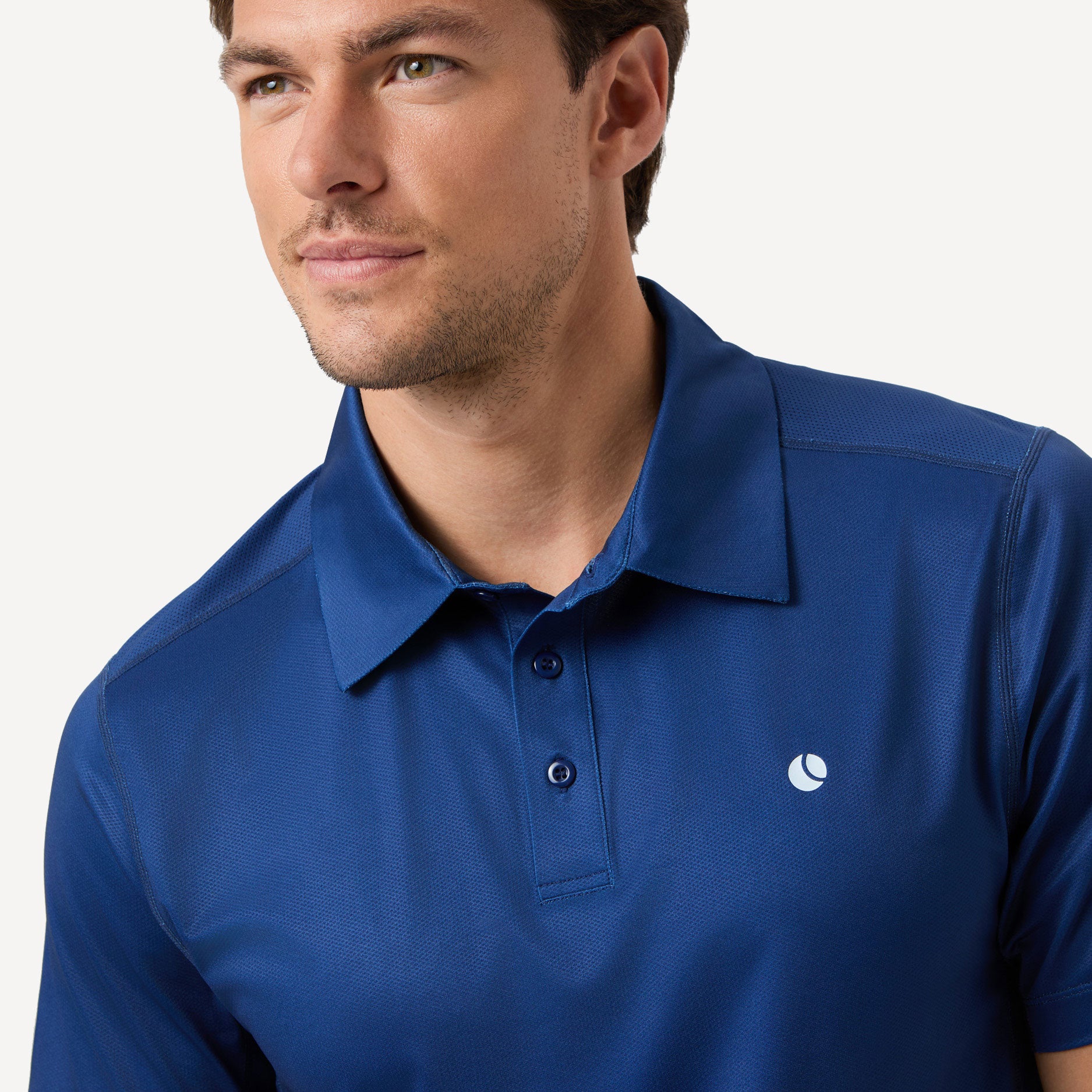 Björn Borg Ace Men's Mesh Panel Tennis Polo - Blue (4)