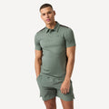 Björn Borg Ace Men's Mesh Panel Tennis Polo - Green (1)