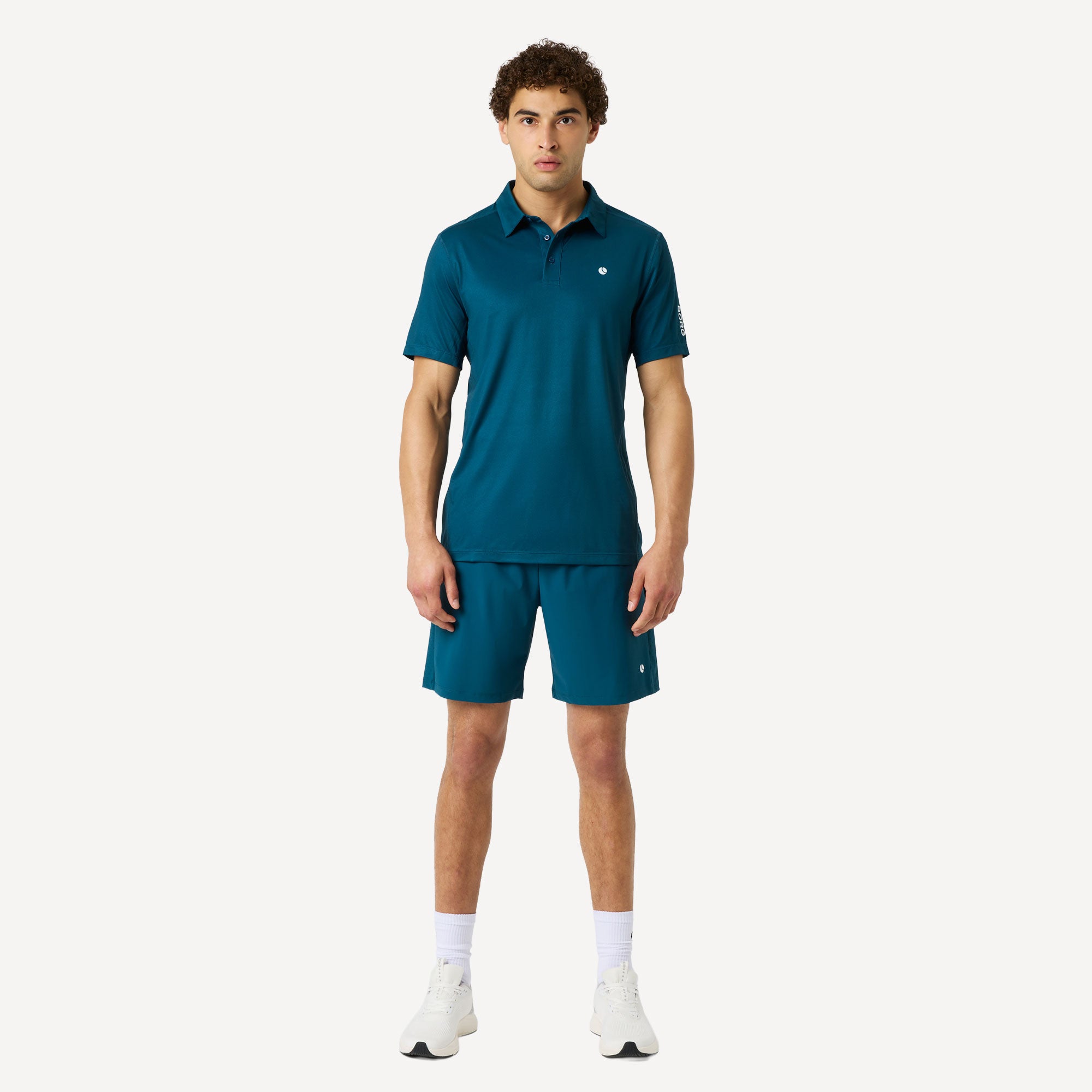 Björn Borg Ace Men's Mesh Panel Tennis Polo - Green (3)