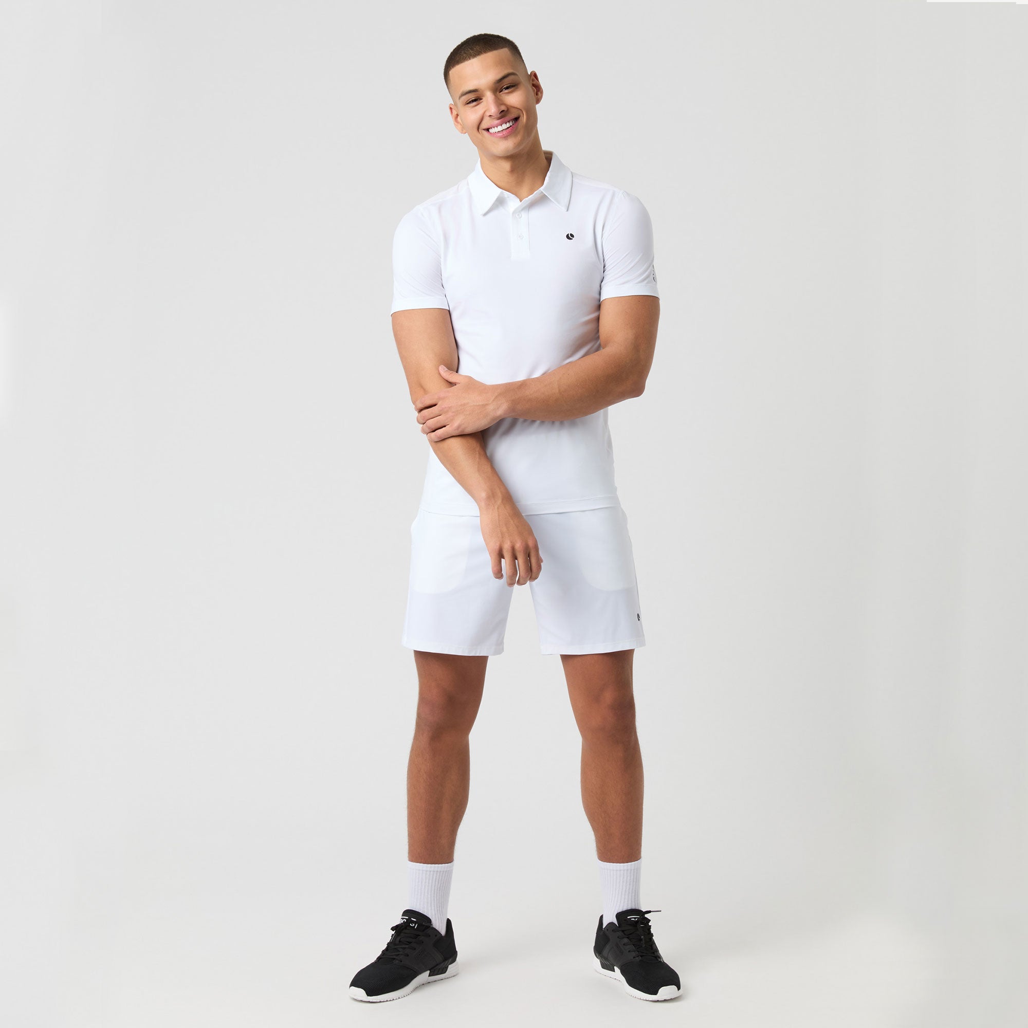 Björn Borg Ace Men's Mesh Panel Tennis Polo - White (3)