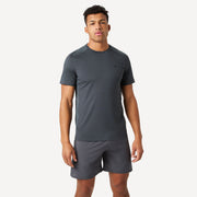 Björn Borg Ace Men's Mesh Panel Tennis Shirt - Grey (1)