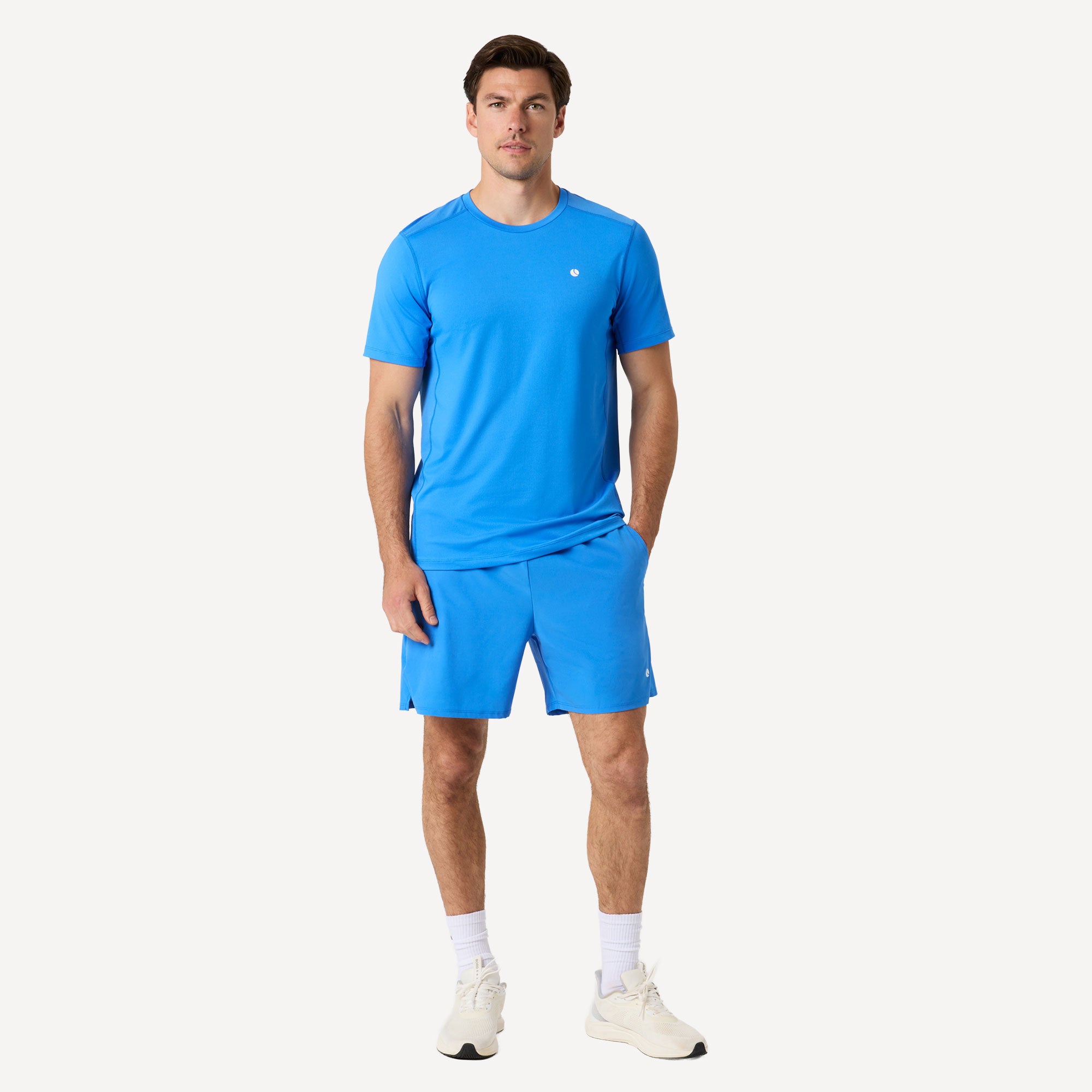 Björn Borg Ace Men's Mesh Panel Tennis Shirt - Blue (3)