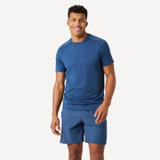 Björn Borg Ace Men's Mesh Panel Tennis Shirt - Blue (1)