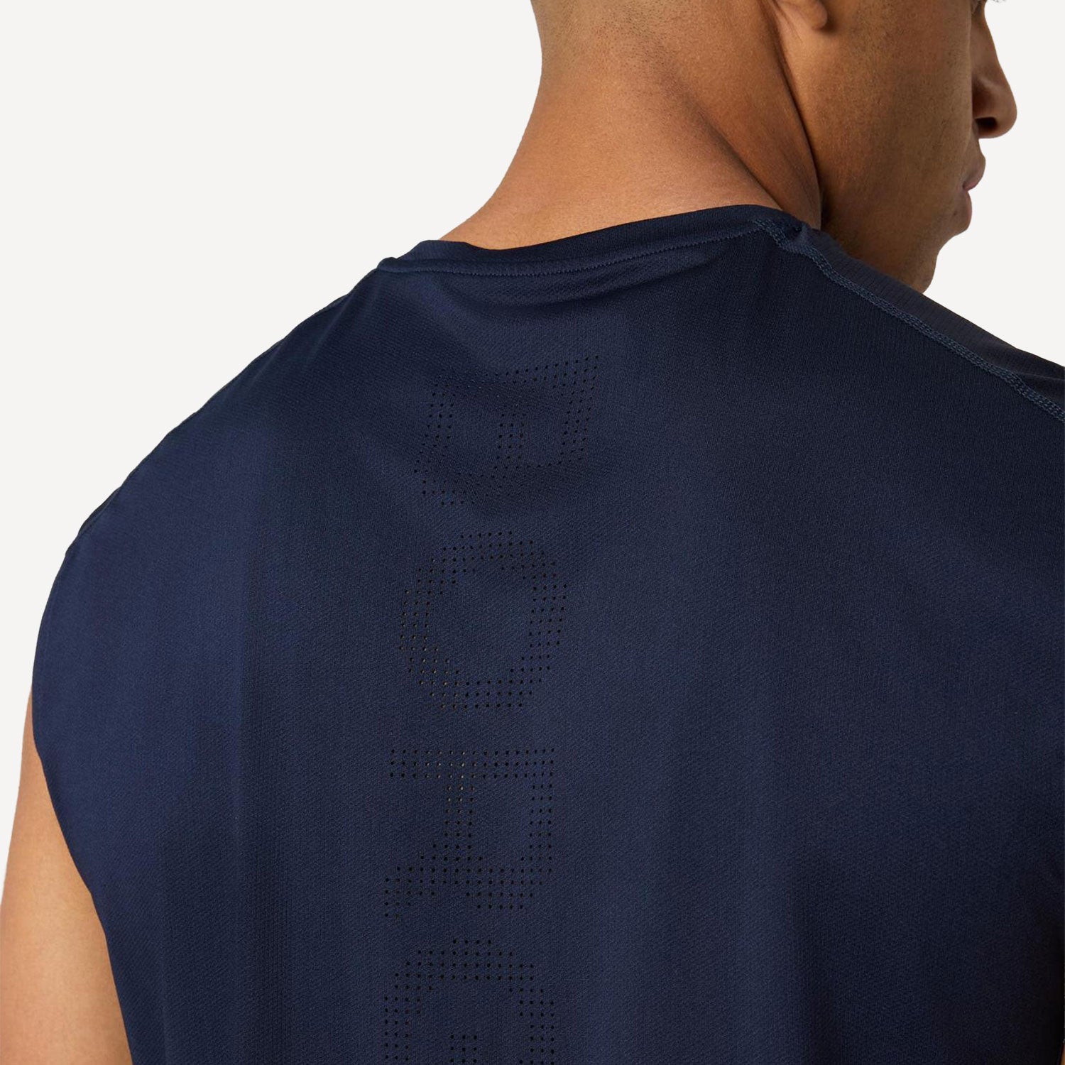 Björn Borg Ace Men's Mesh Panel Tennis Tank - Dark Blue (4)