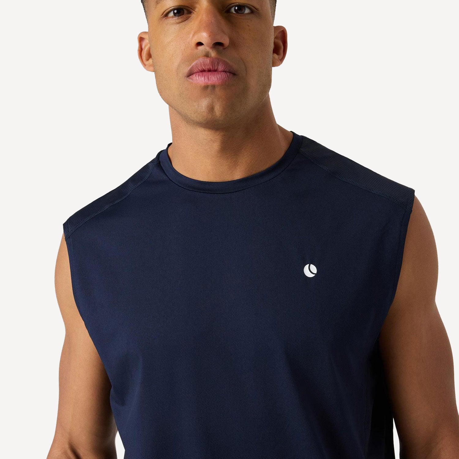 Björn Borg Ace Men's Mesh Panel Tennis Tank - Dark Blue (5)