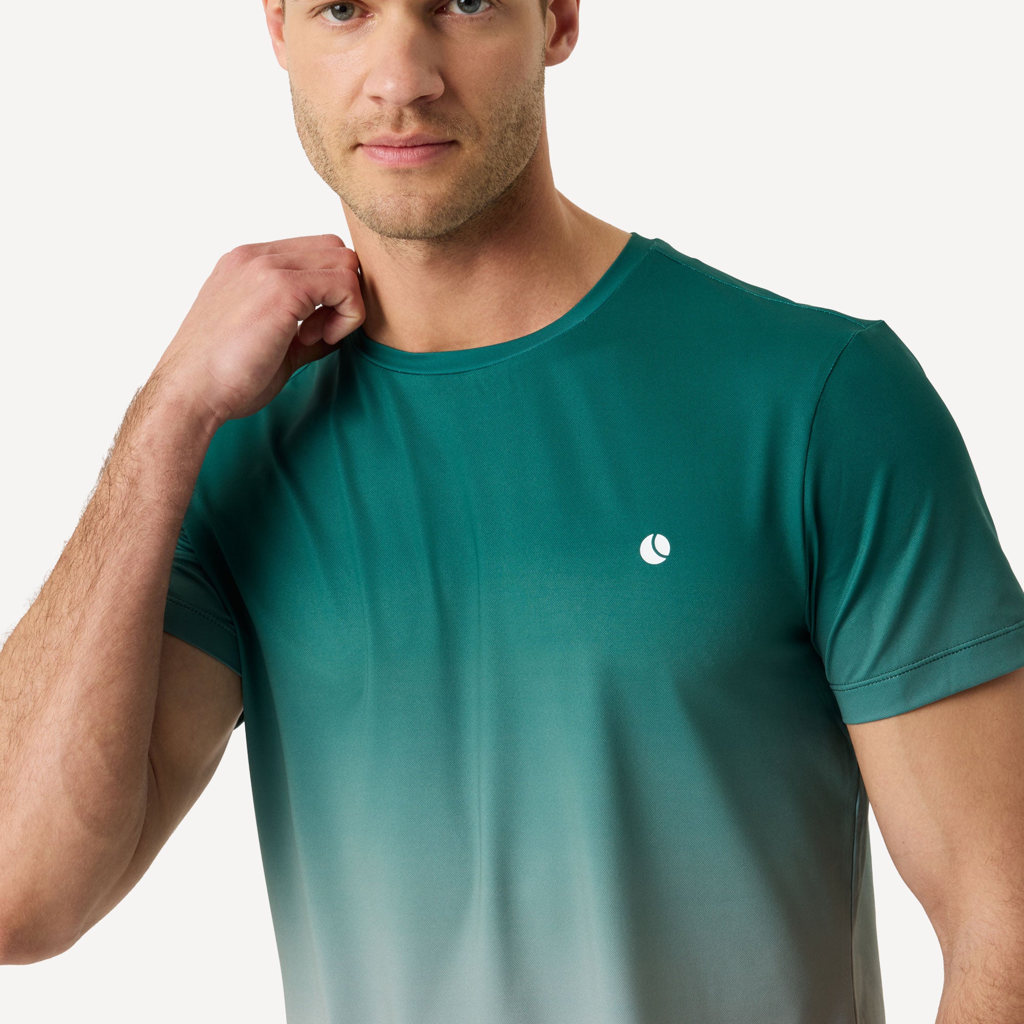 Björn Borg Ace Men's Printed Tennis Shirt - Green (4)