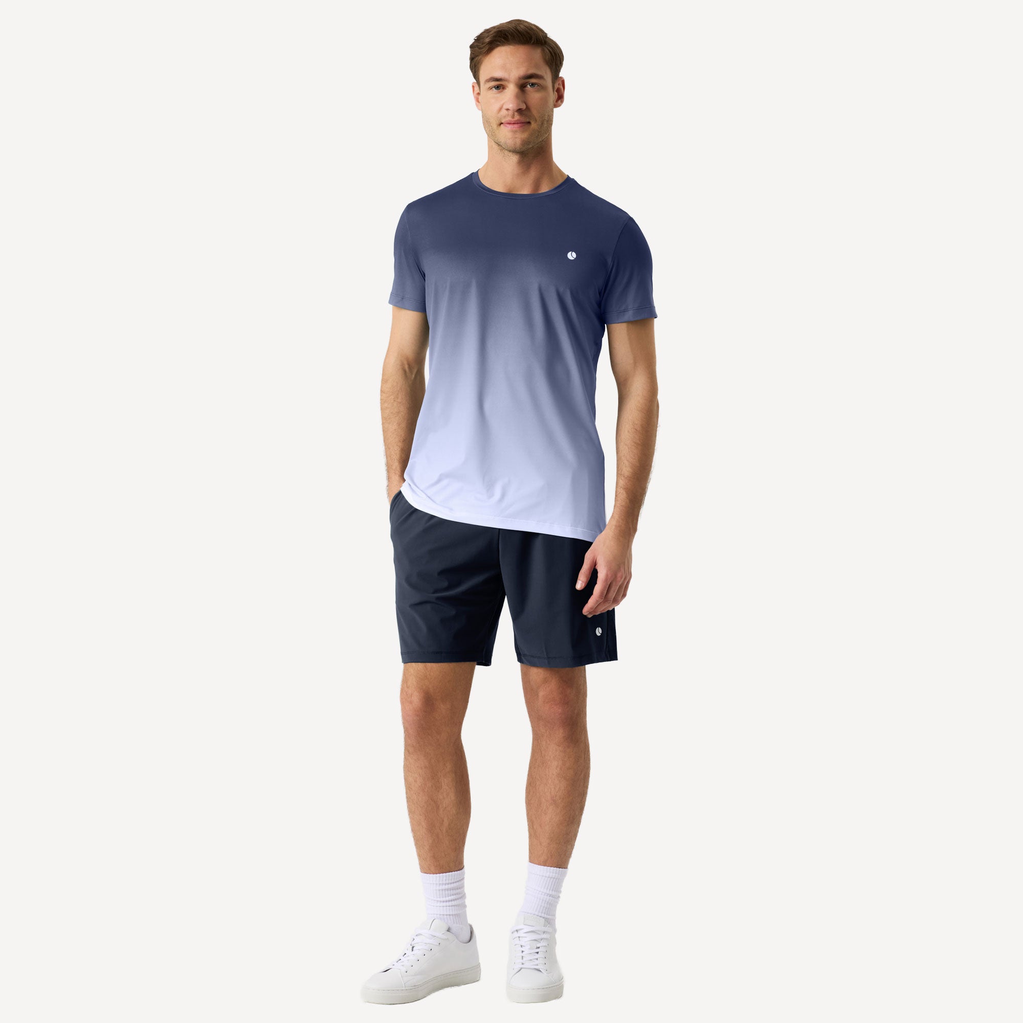 Björn Borg Ace Men's Printed Tennis Shirt - Blue (3)