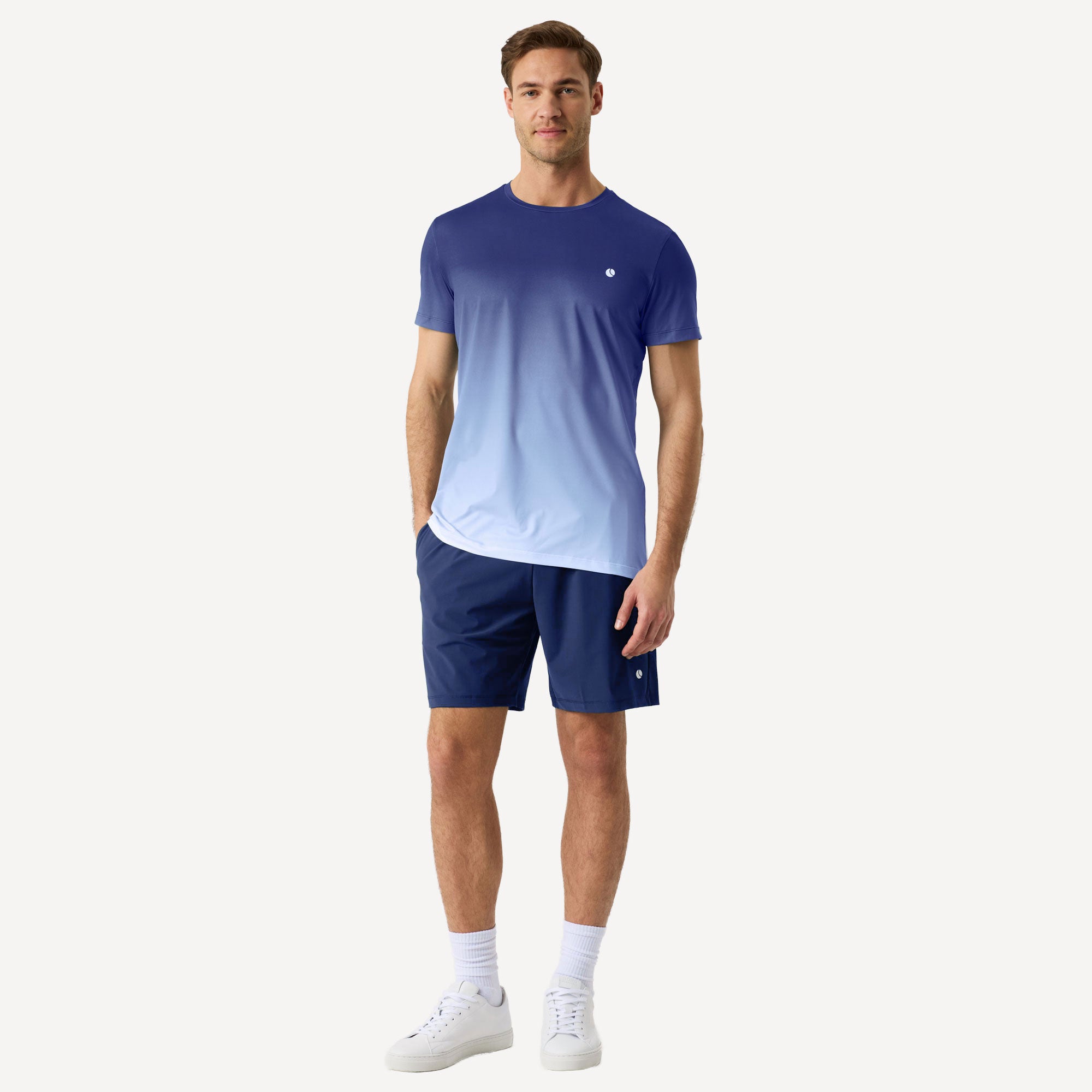 Björn Borg Ace Men's Printed Tennis Shirt - Blue (3)