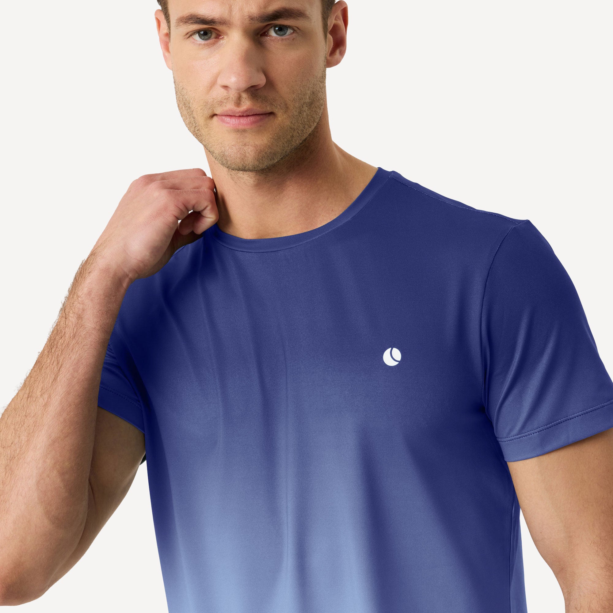 Björn Borg Ace Men's Printed Tennis Shirt - Blue (4)