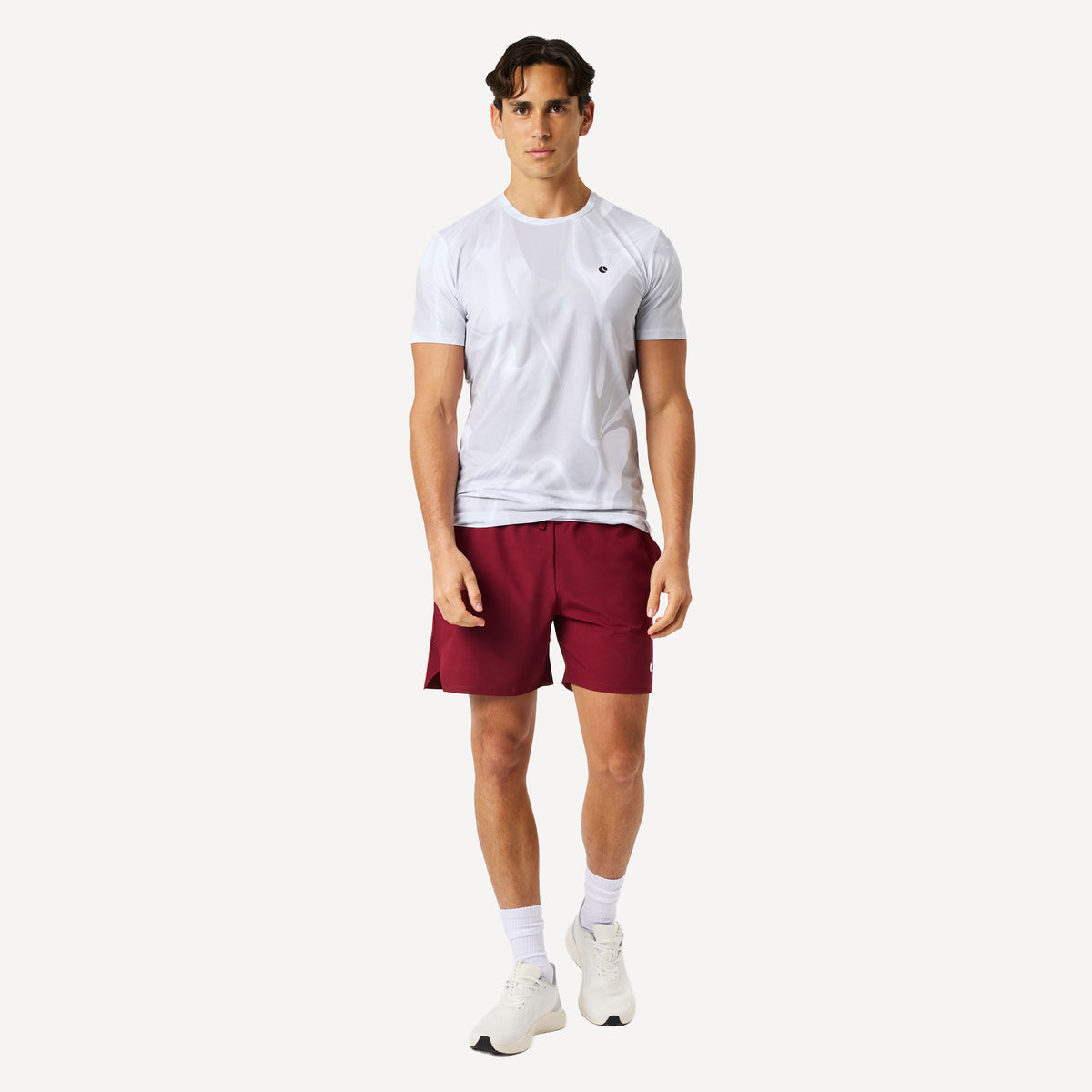Björn Borg Ace Men's Printed Tennis Shirt - White (3)