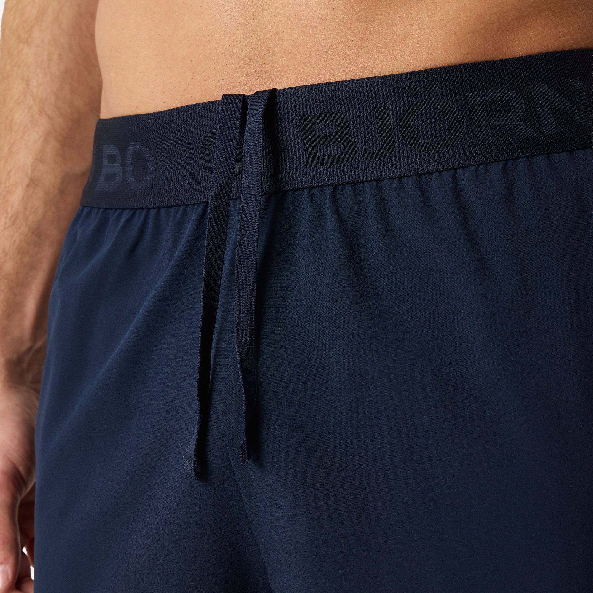 Björn Borg Ace Men's Retro 6-Inch Tennis Shorts - Dark Blue (4)